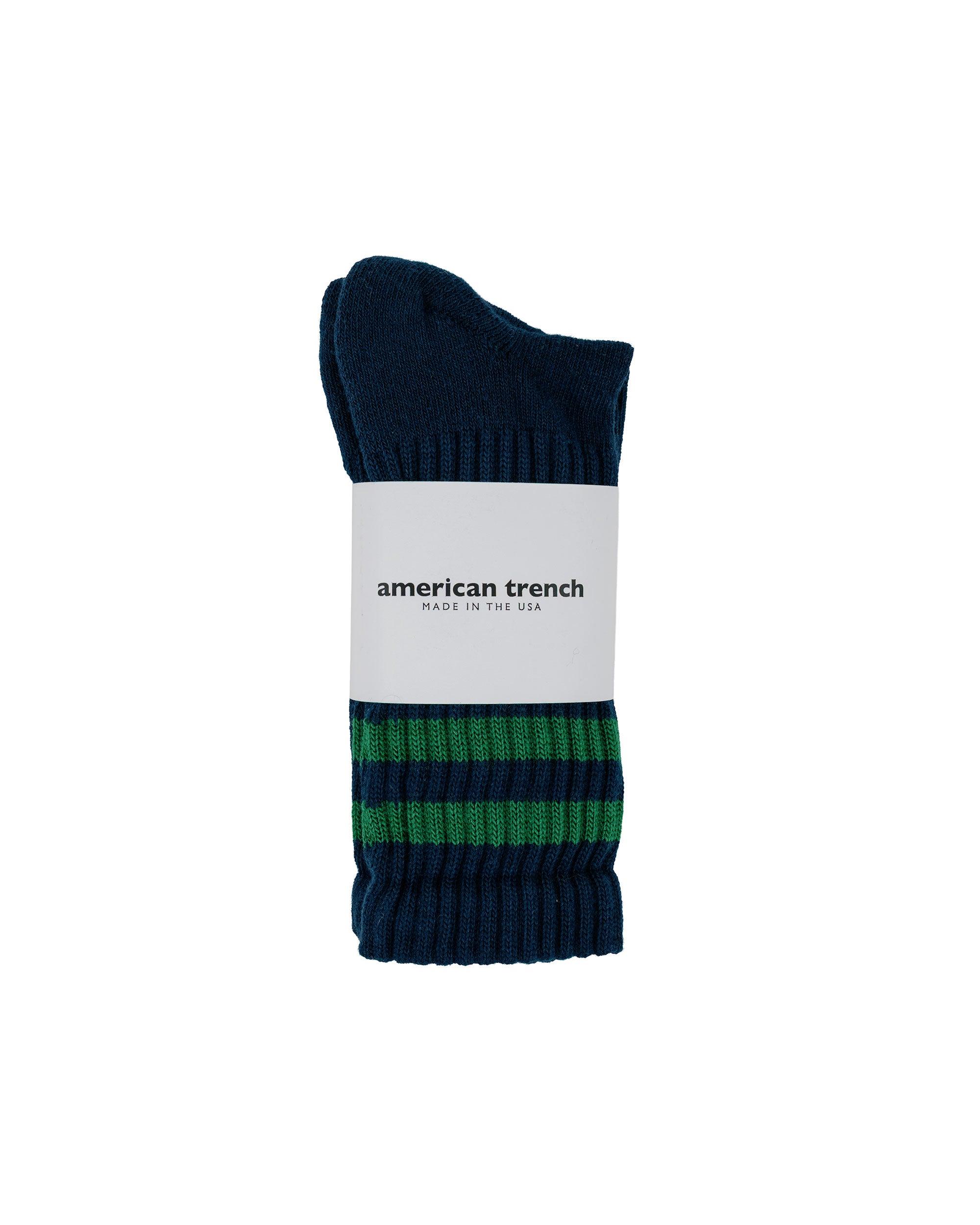 The Retro Double Stripe Navy/Kelly