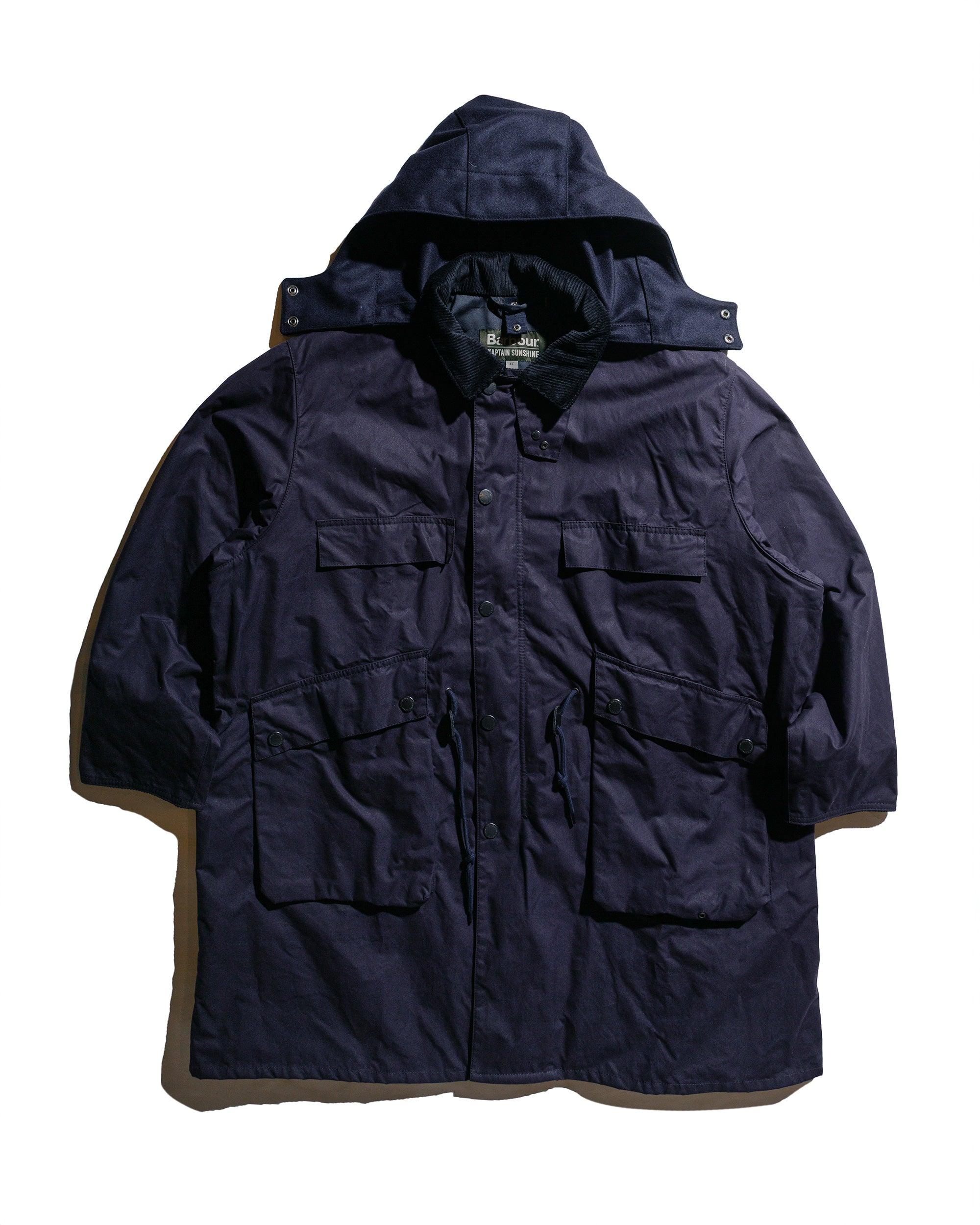KAPTAIN SUNSHINE Bedale Casual Field Coat Dark Indigo