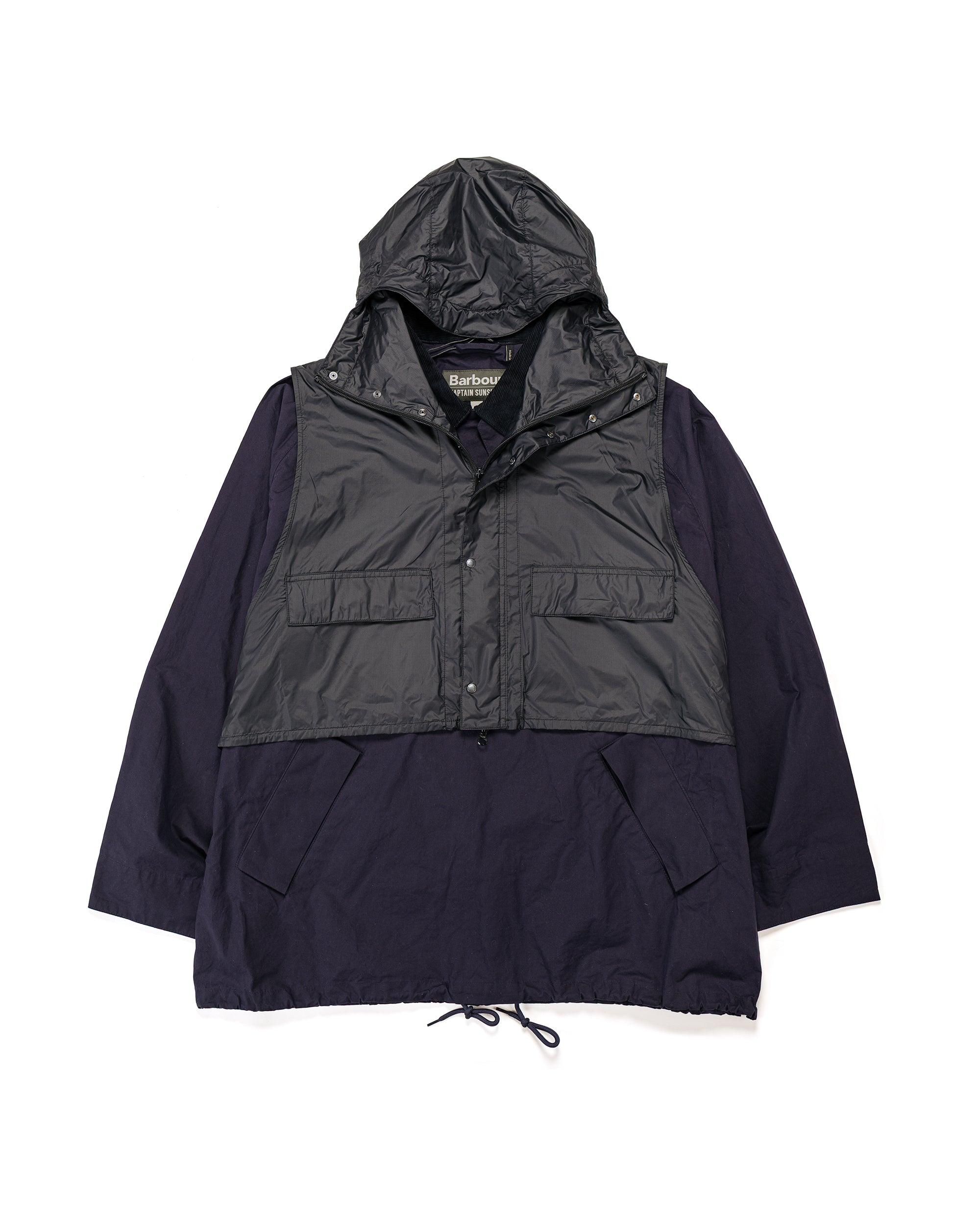 KAPTAIN SUNSHINE Transport Smock Casual Jacket Dark Indigo