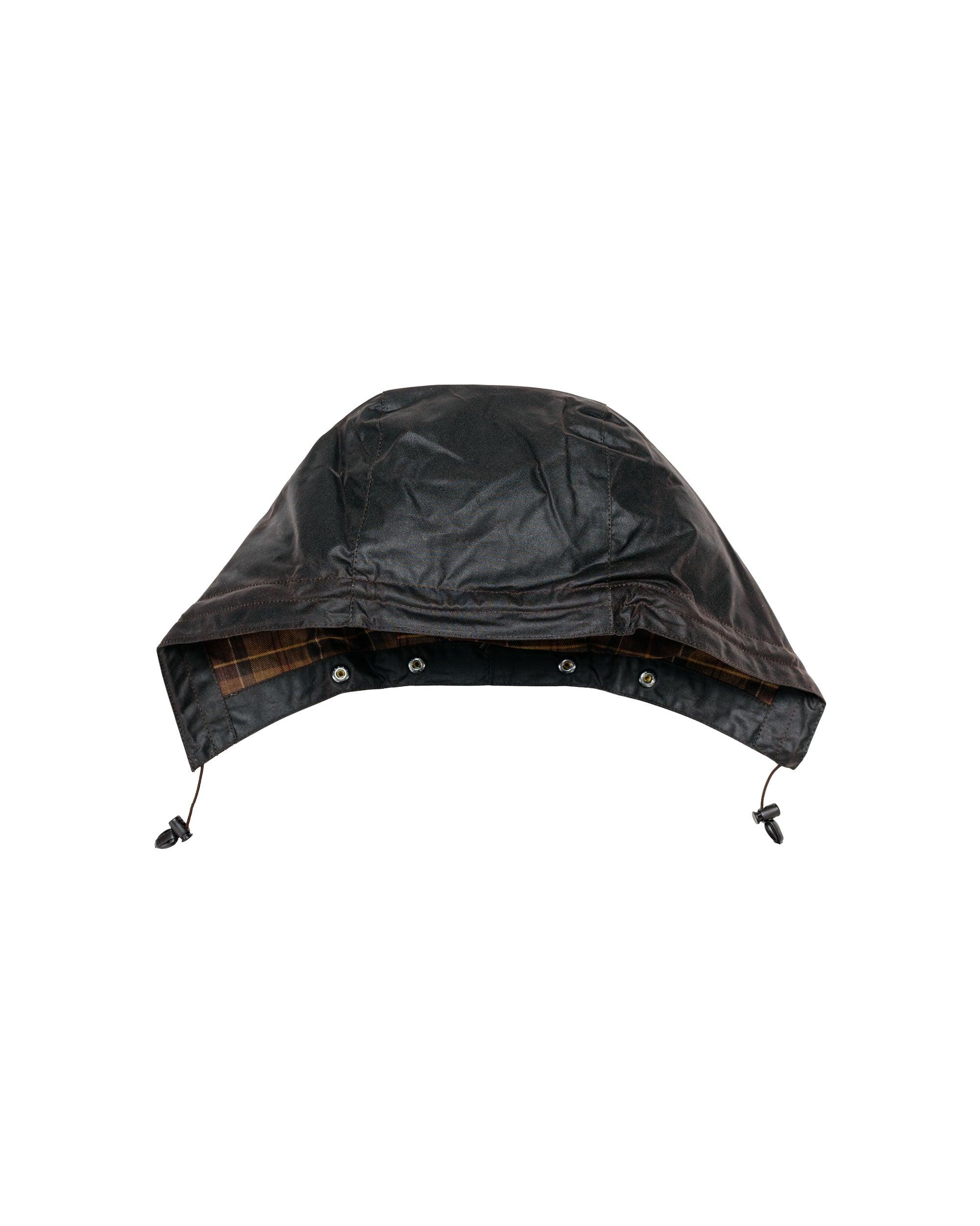 Waxed Cotton Hood Rustic