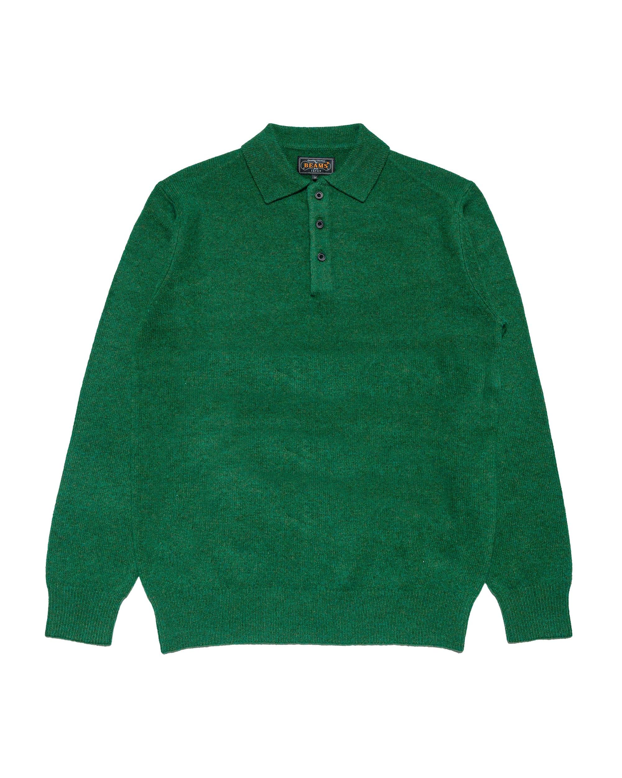 Knit Polo 9G Bright Green