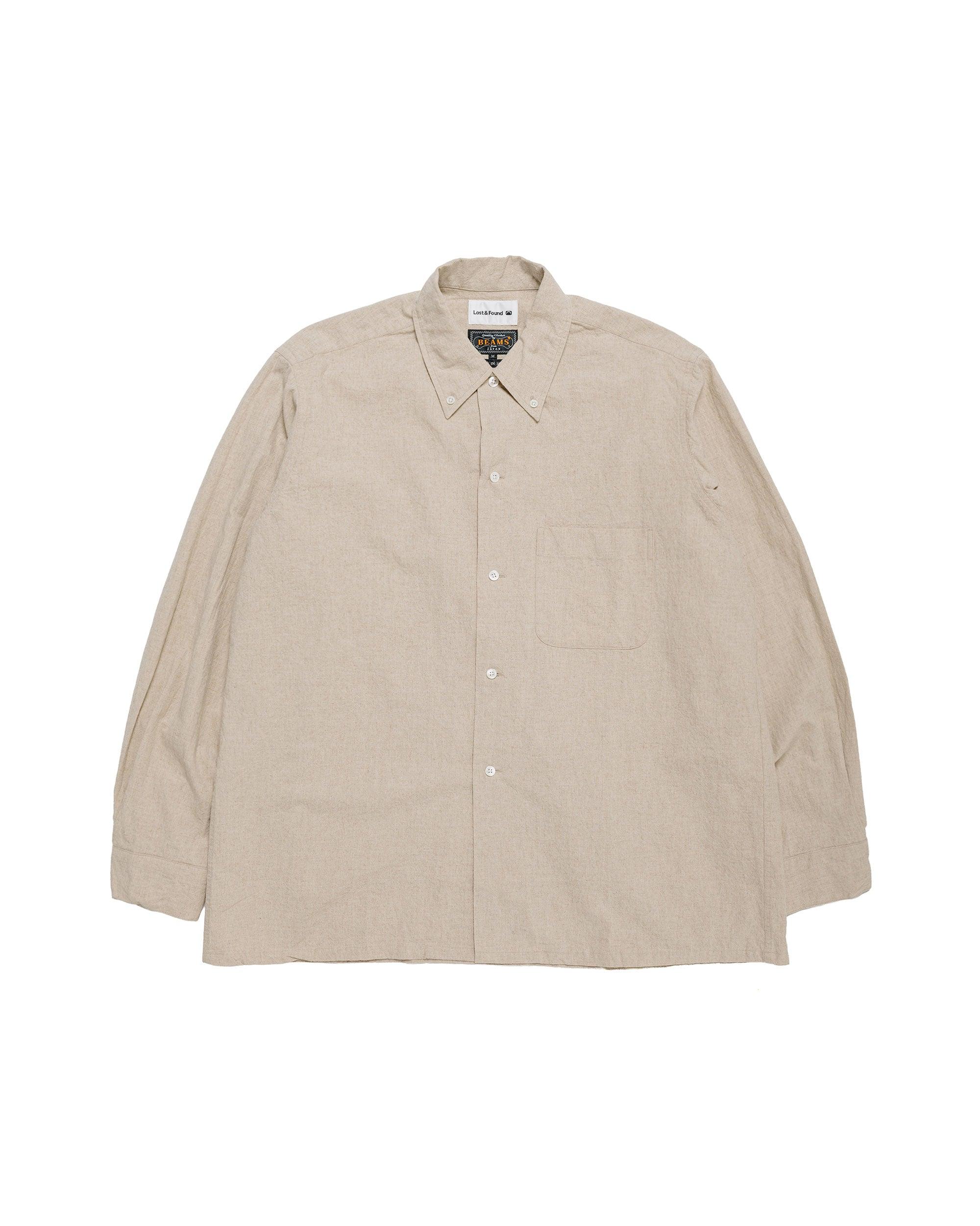 Lost & Found Open B.D. Linen Cotton Beige