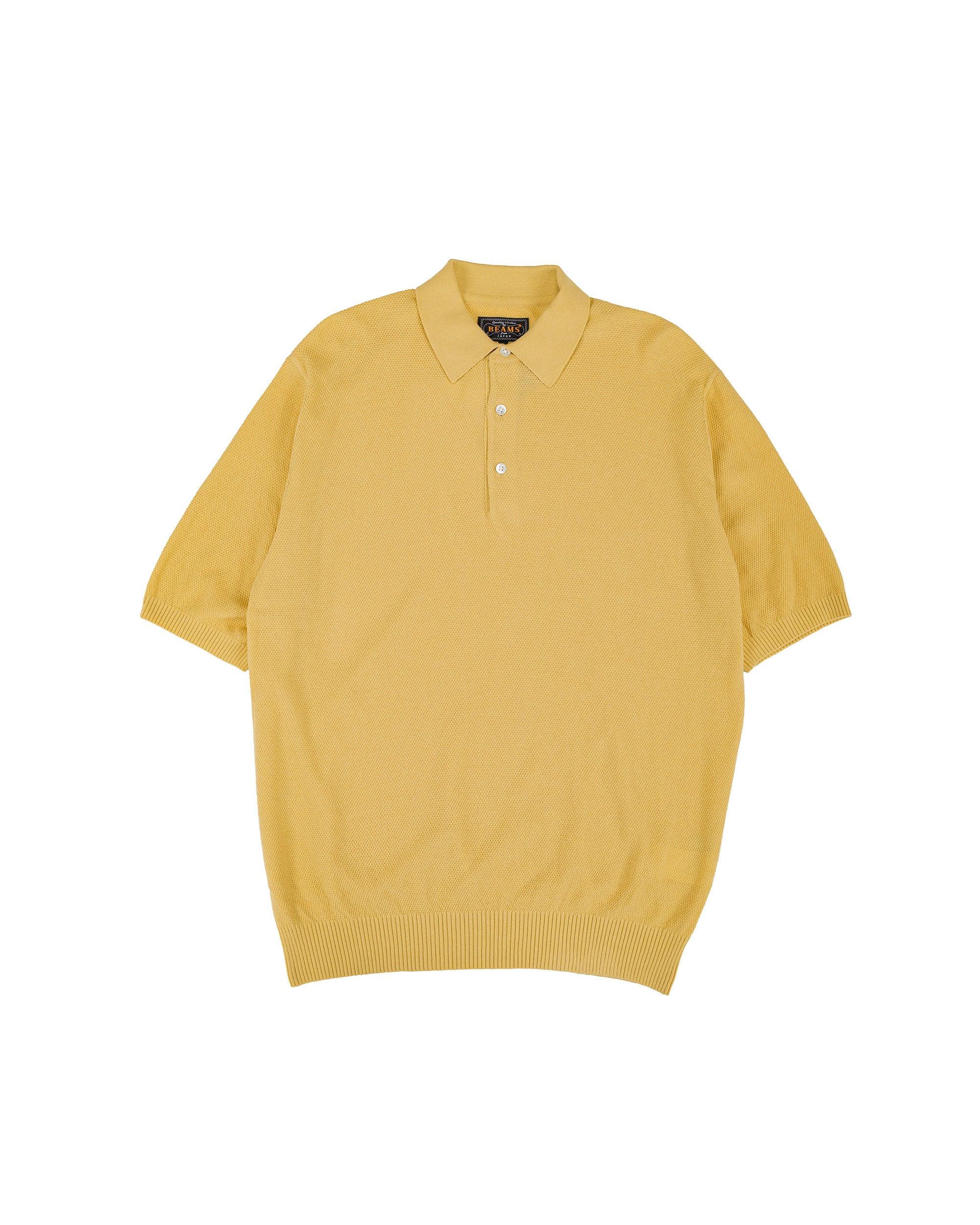 Pique Polo 14G Yellow