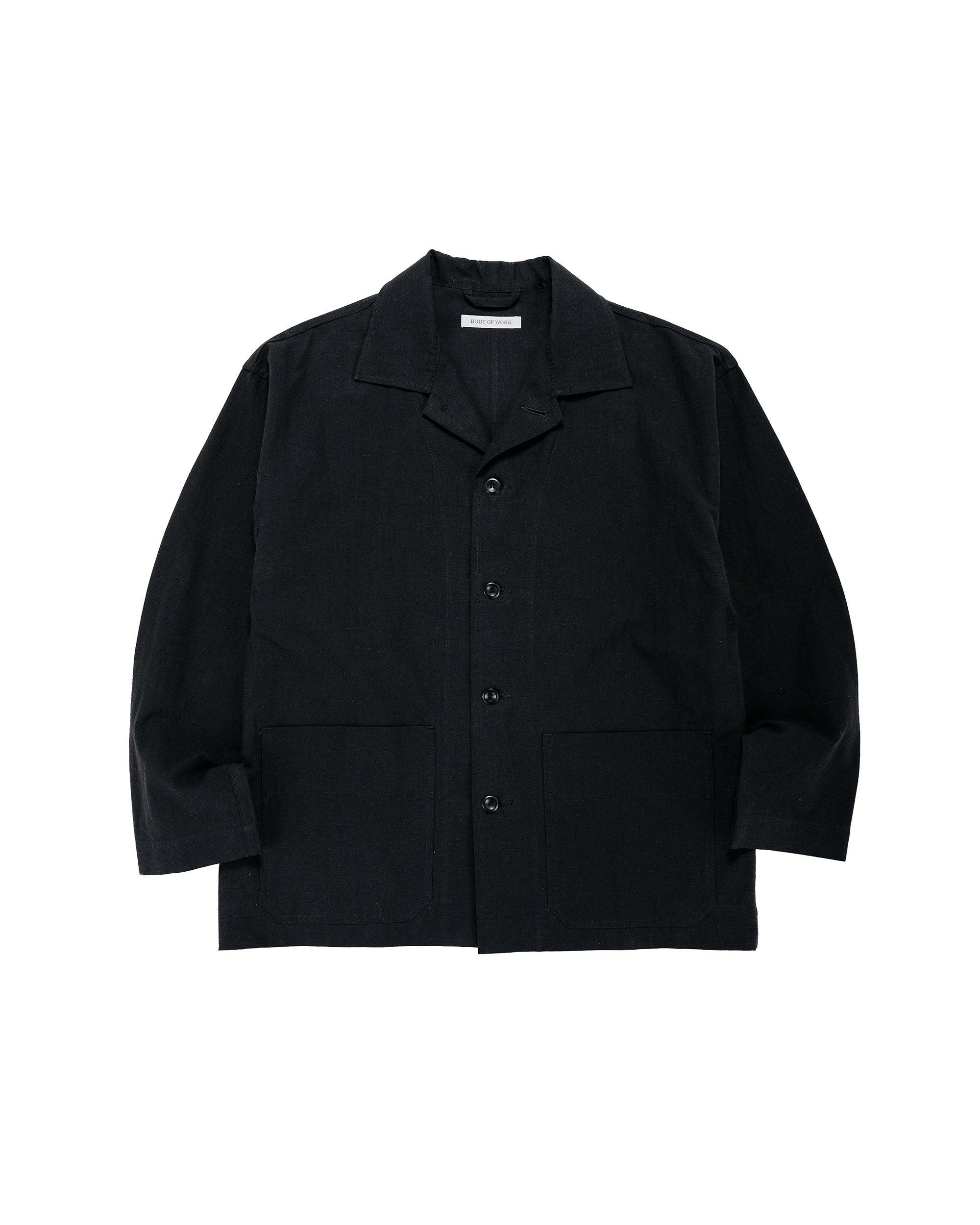 Linden Jacket Nep Cotton Linen Black