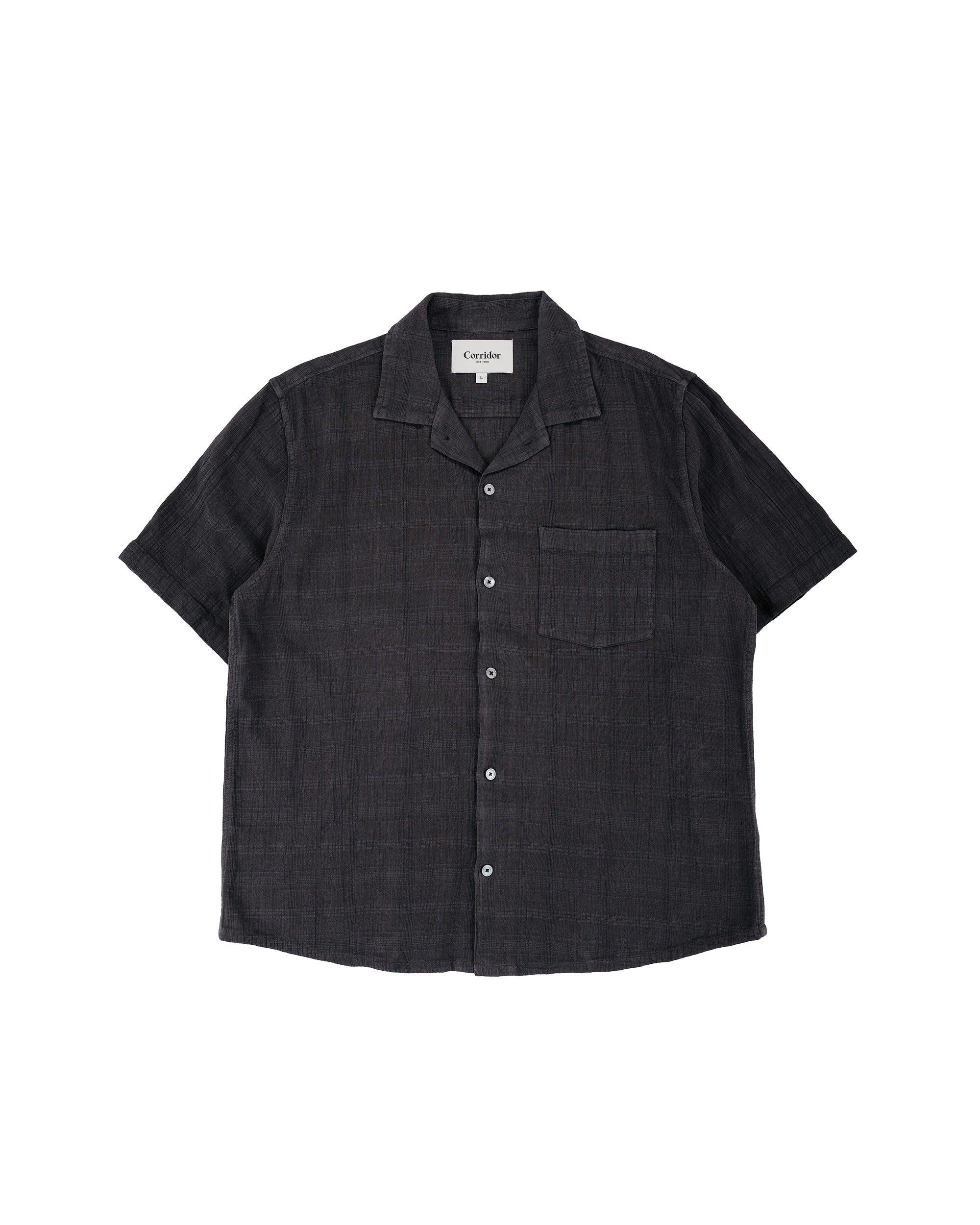 Washed Dobby SS Black