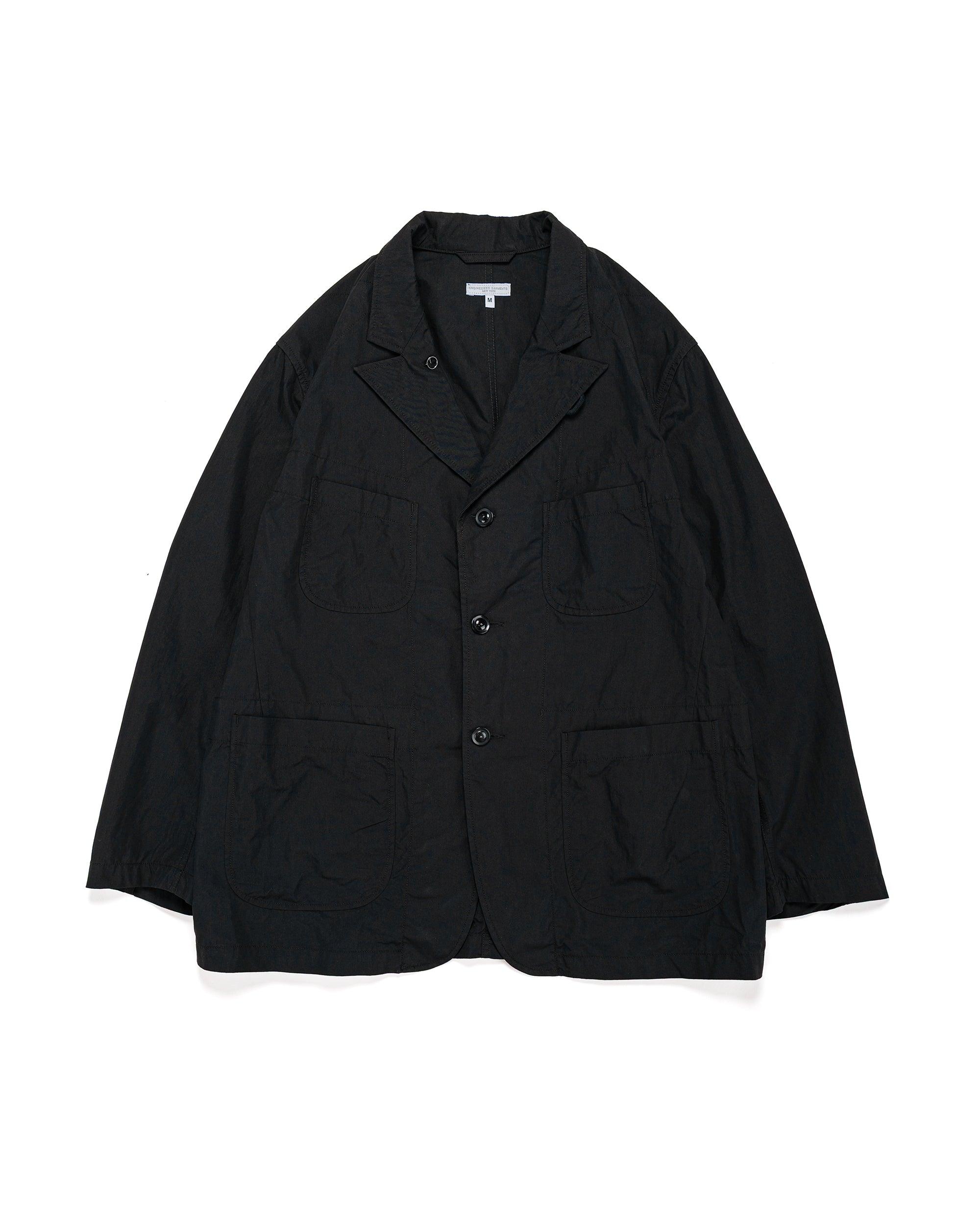 Bedford Jacket Black Lightweight Nyco Poplin