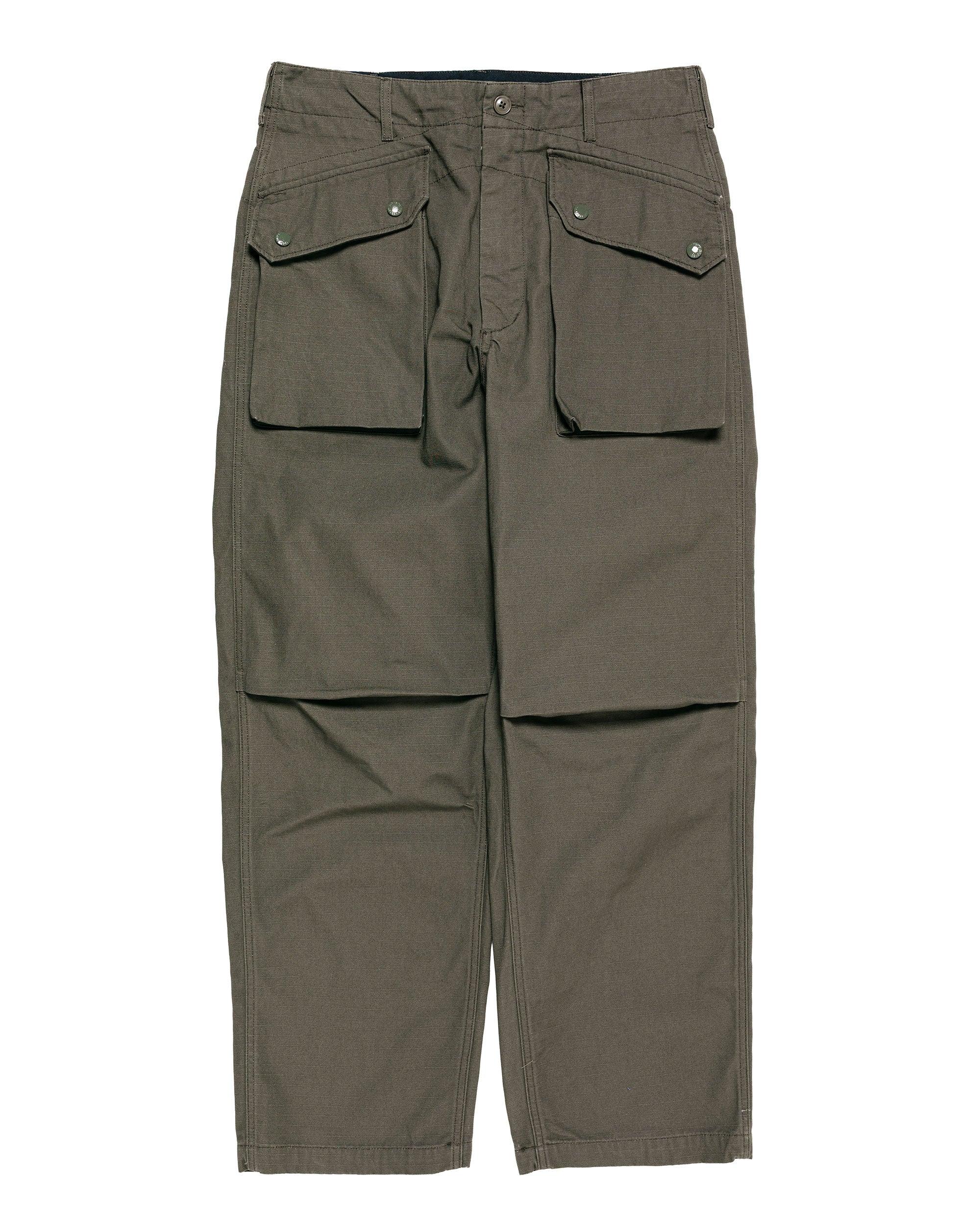 Norwegian Army Pant Olive Heavyweight Cotton Ripstop