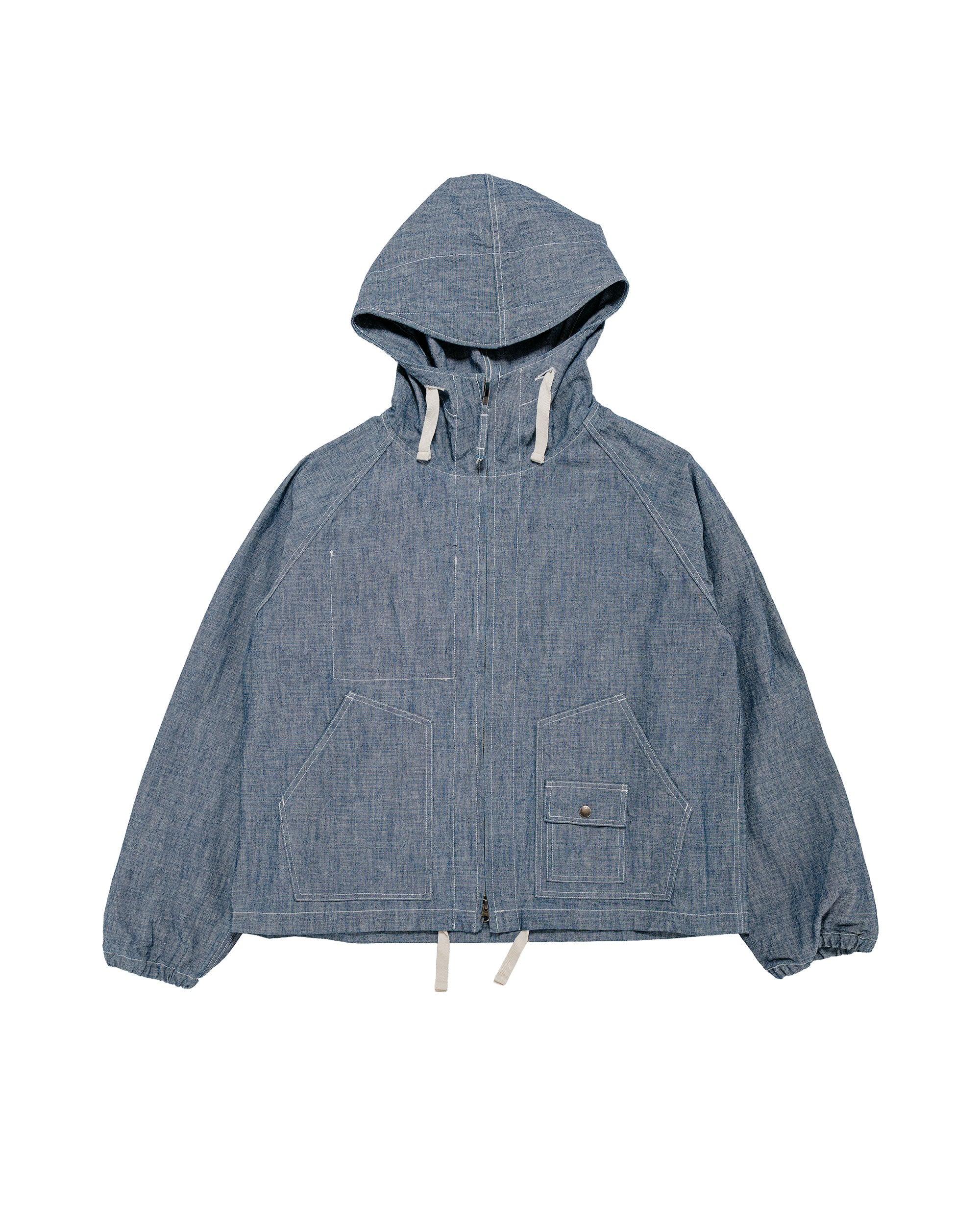 Deck Parka Indigo 10oz Sea Canvas