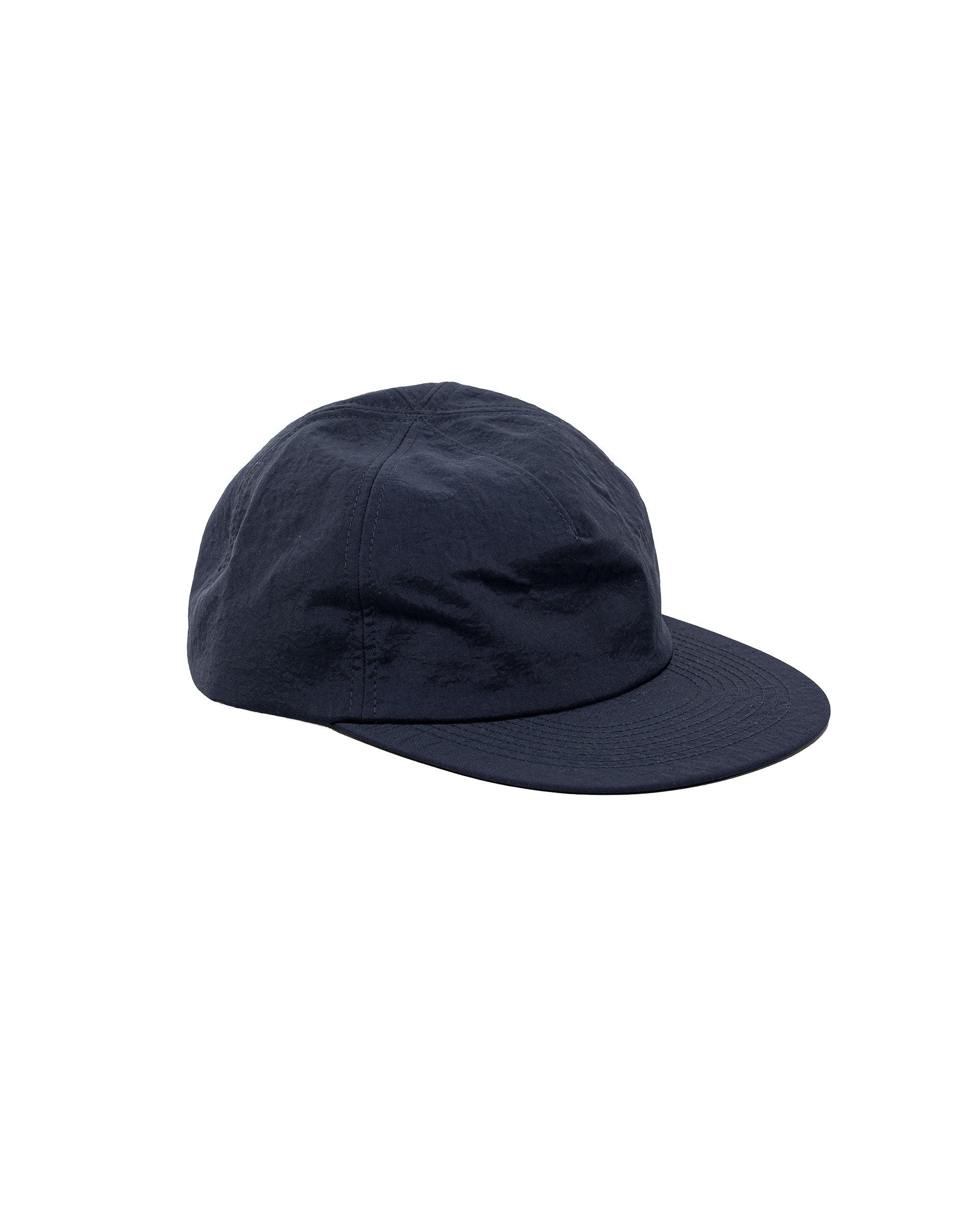 5 Panel Snap Back Nylon Dyed Tusser Navy