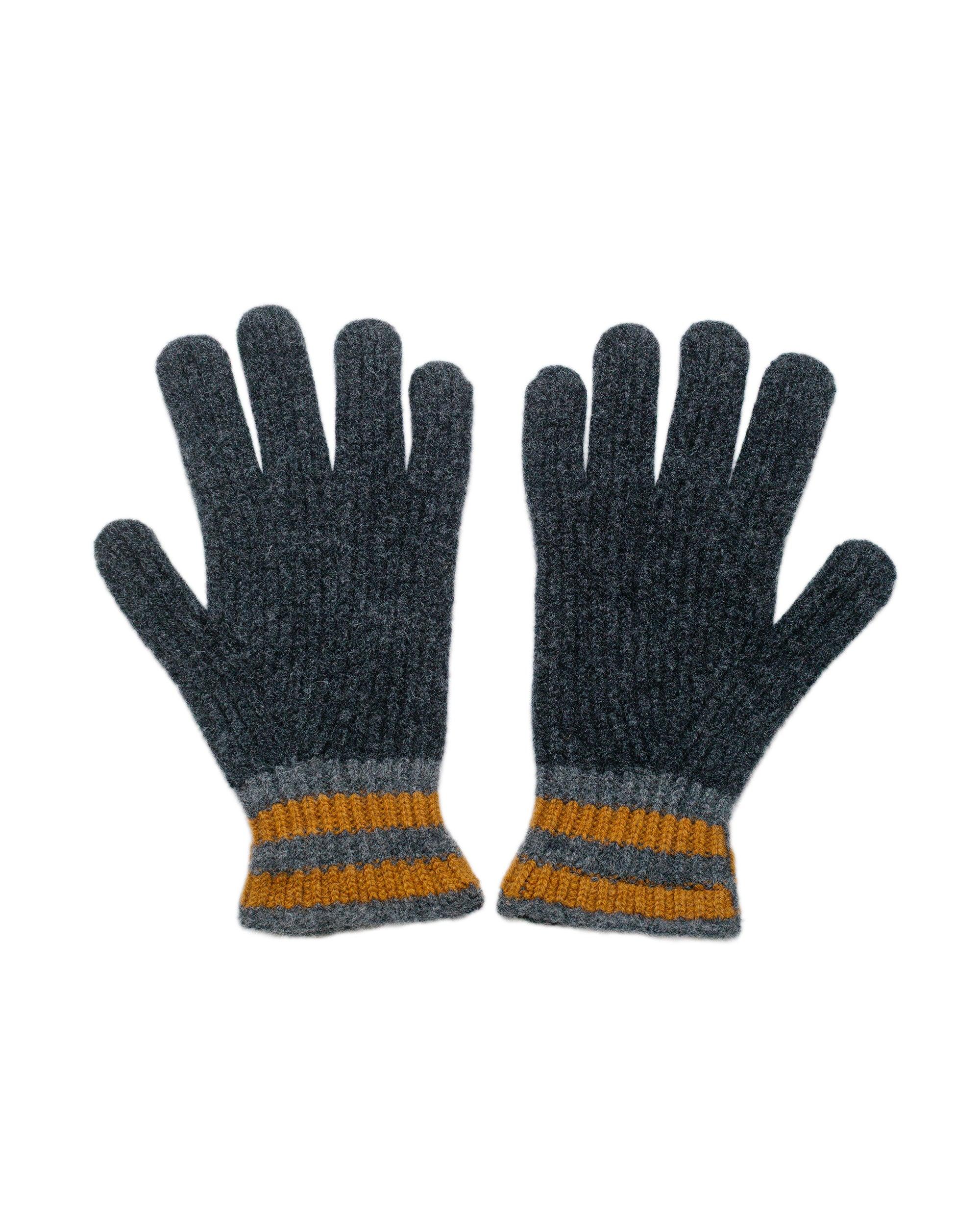 Love My Ribbed Gloves Charcoal