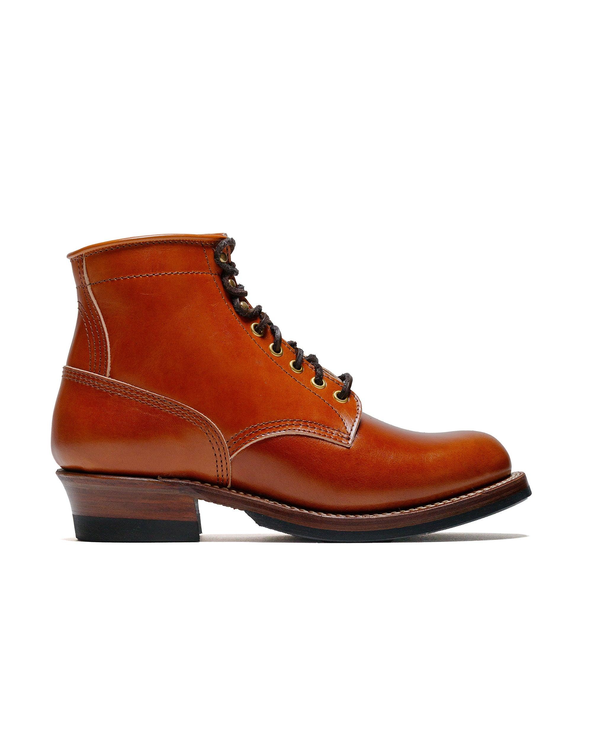 Steel Gang Boots Shinki Hikaku Horsebutt Camel
