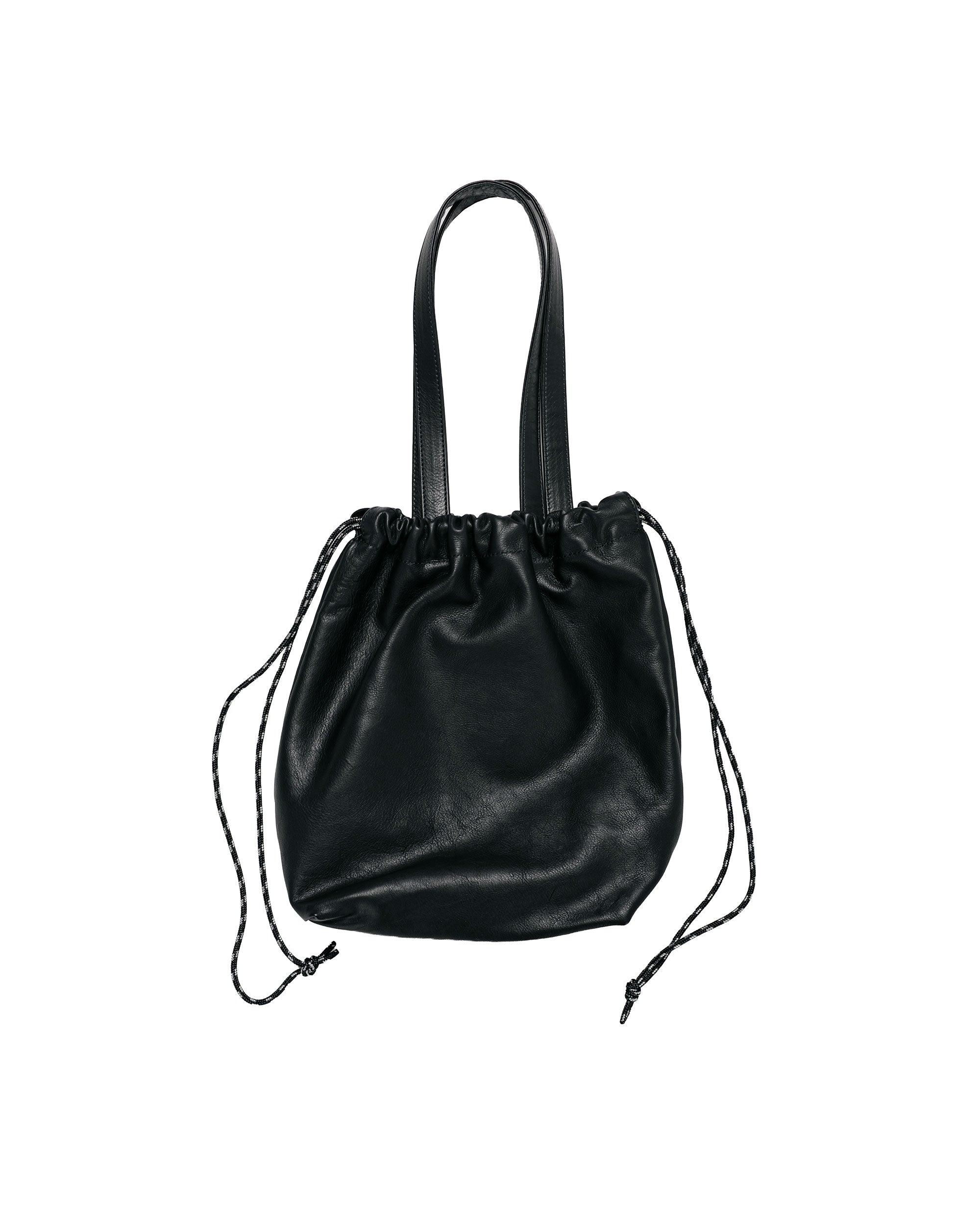 Ten Drawstring Bag Black