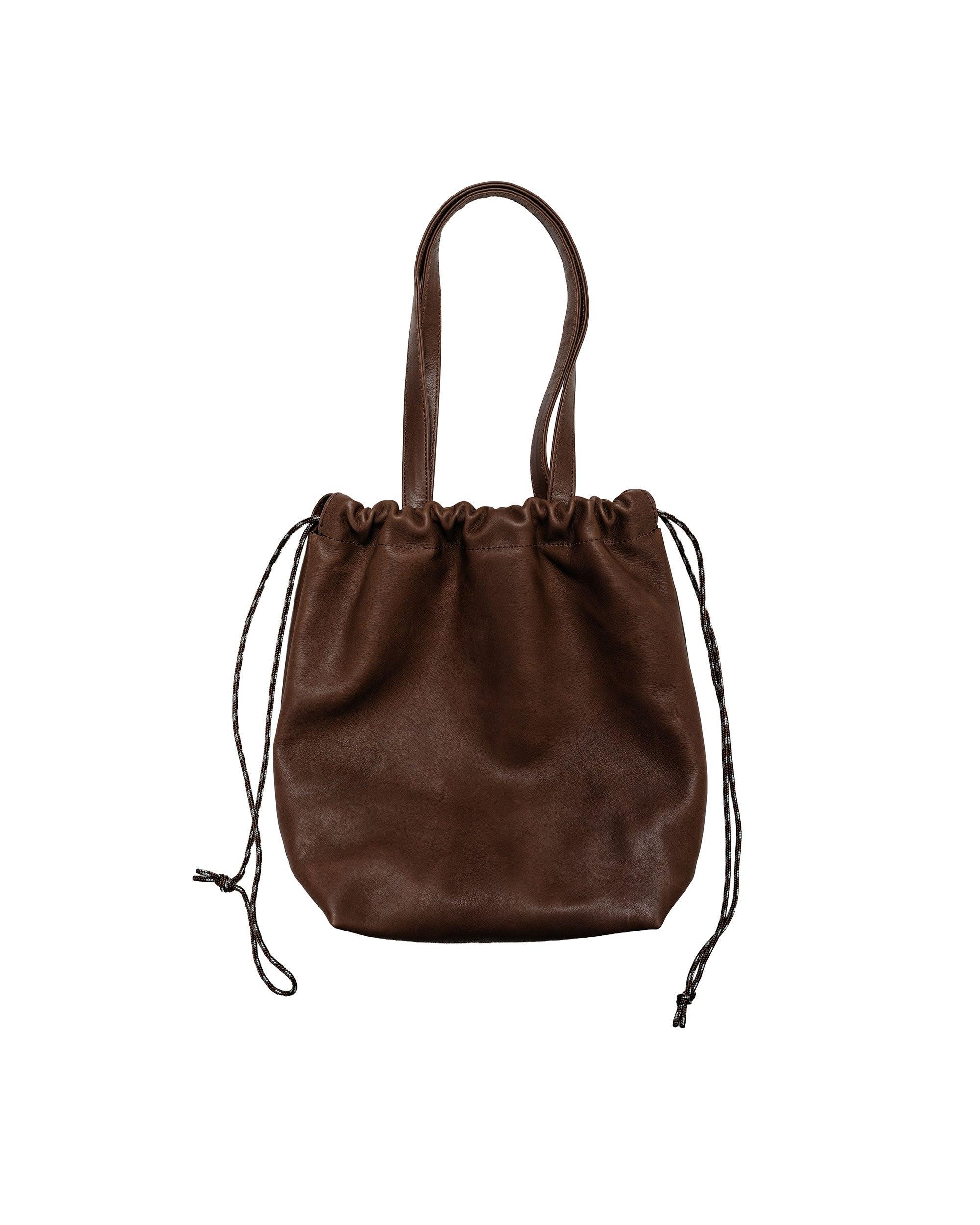 Ten Drawstring Bag Dark Brown
