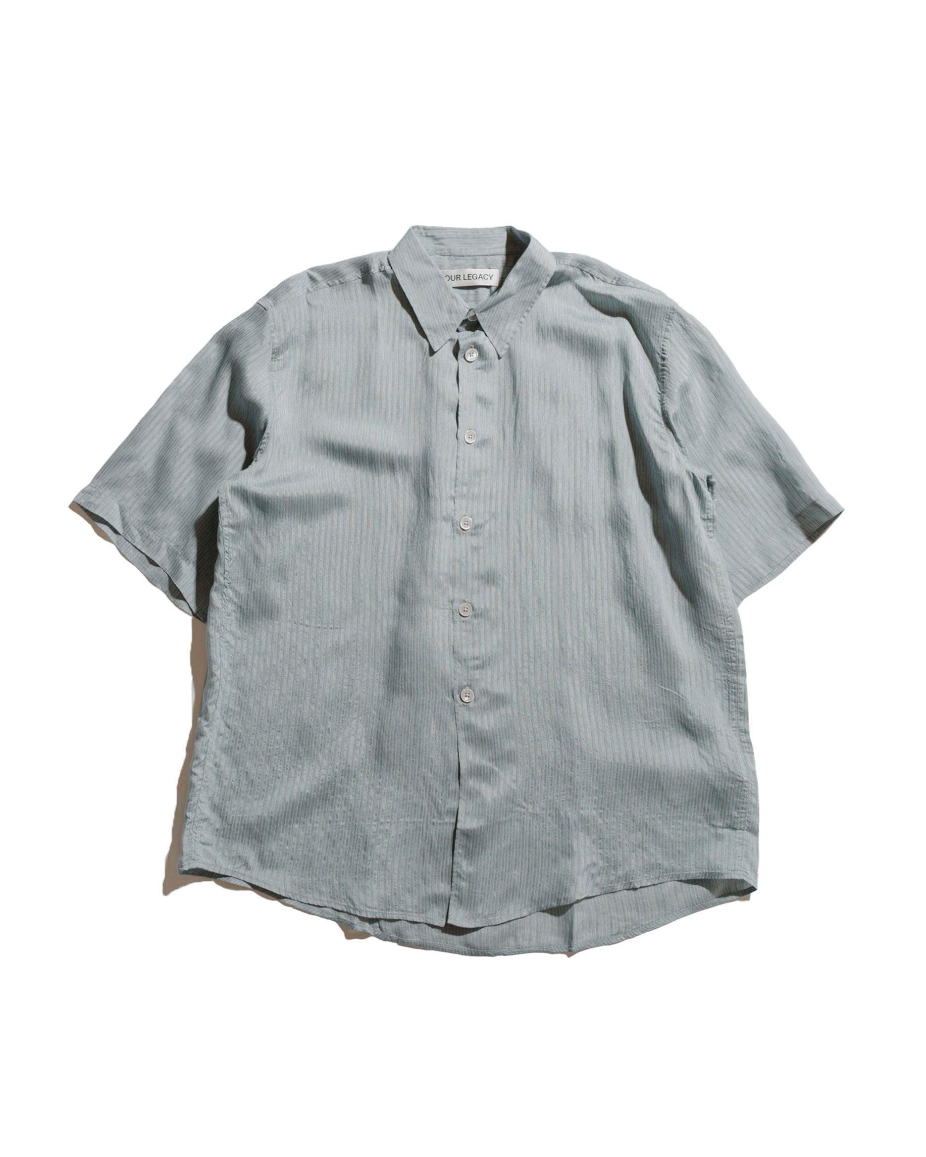 Beyond Shirt Shortsleeve Geo Stripe Ceremonial Viscose