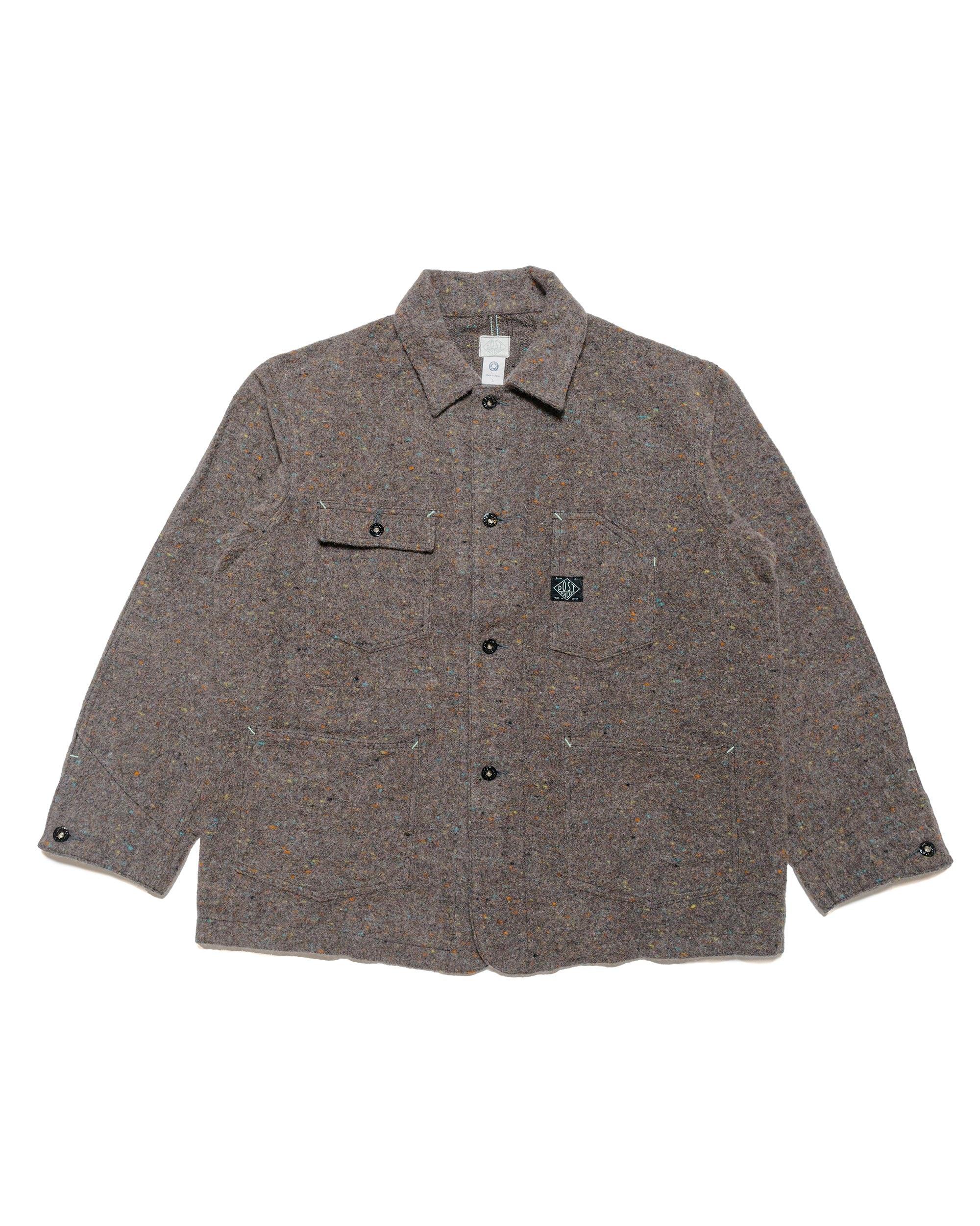 Polarfleece Jacket Trashed Wool Base