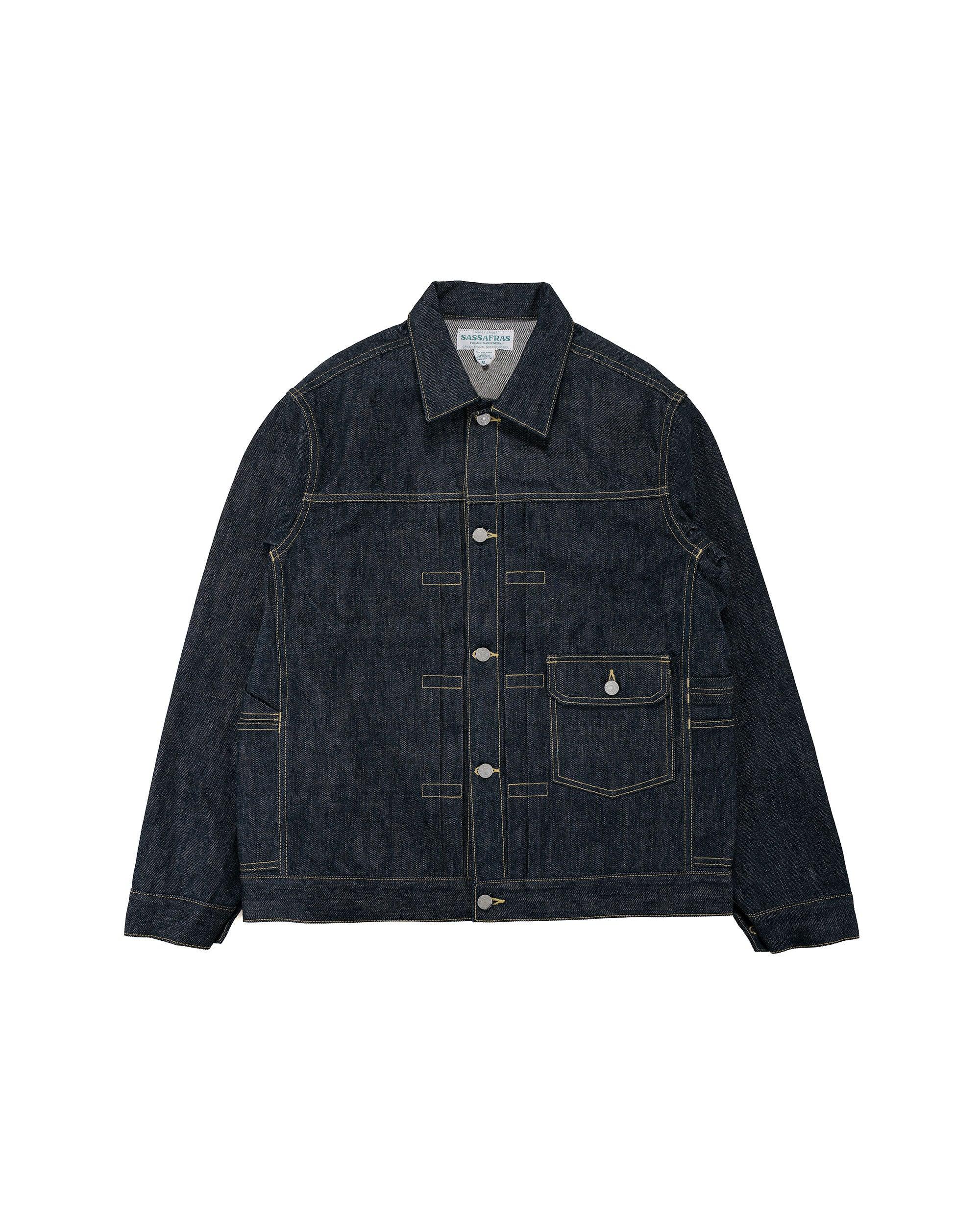 Gardener R Jacket 14oz Denim Indigo