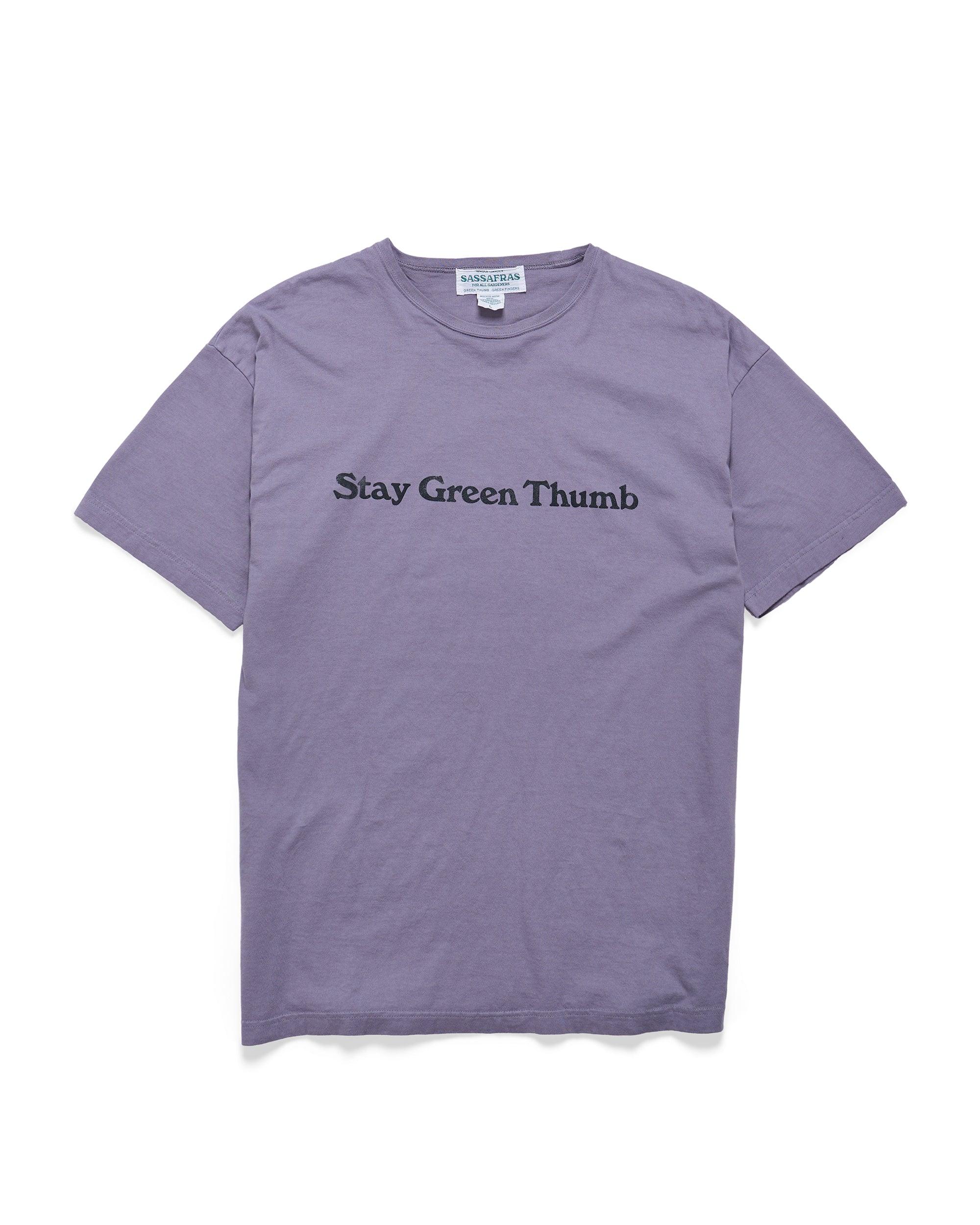 Stay Green Thumb T 1/2 Gray
