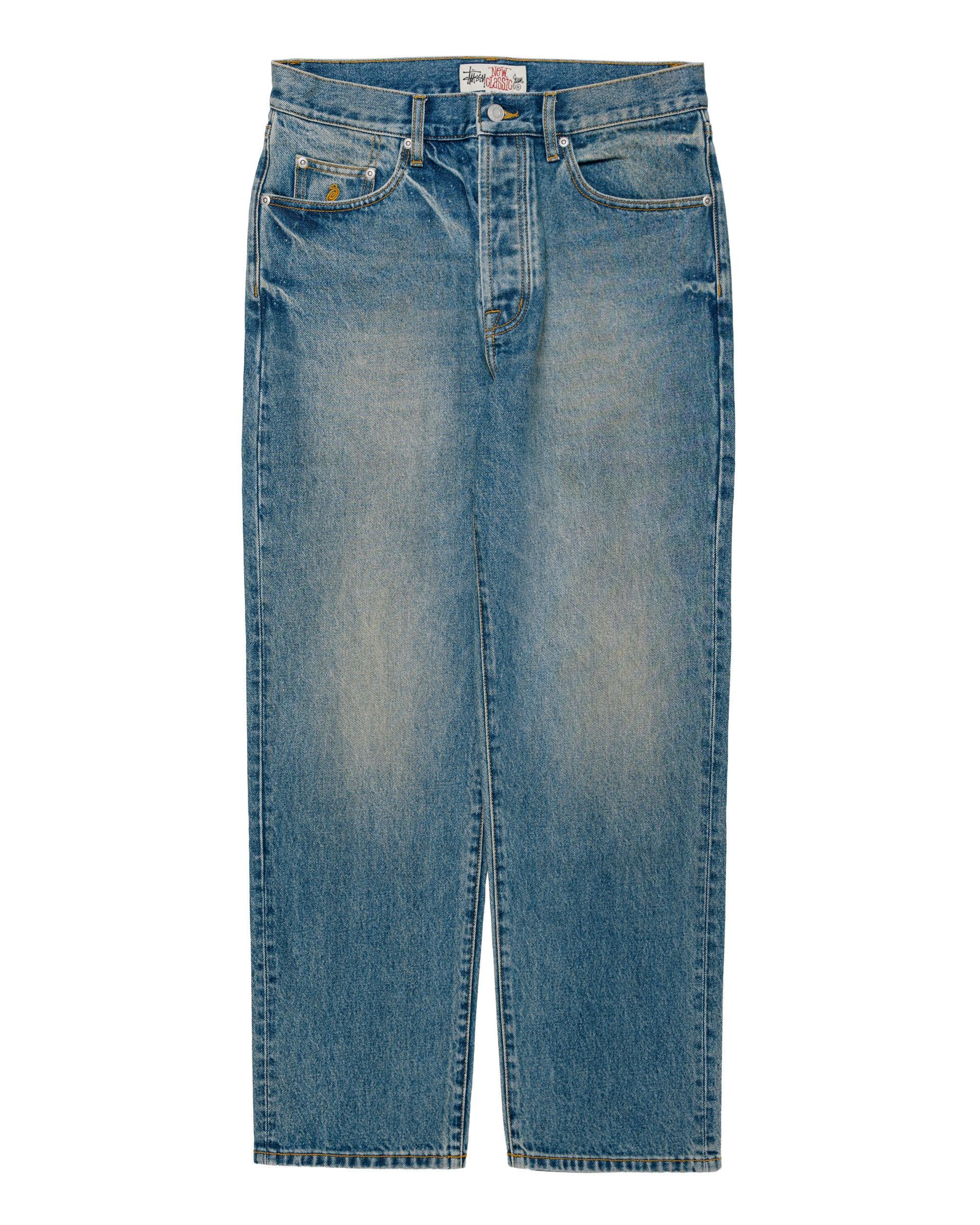 Stüssy New Classic Jeans Denim Dark Wash Indigo