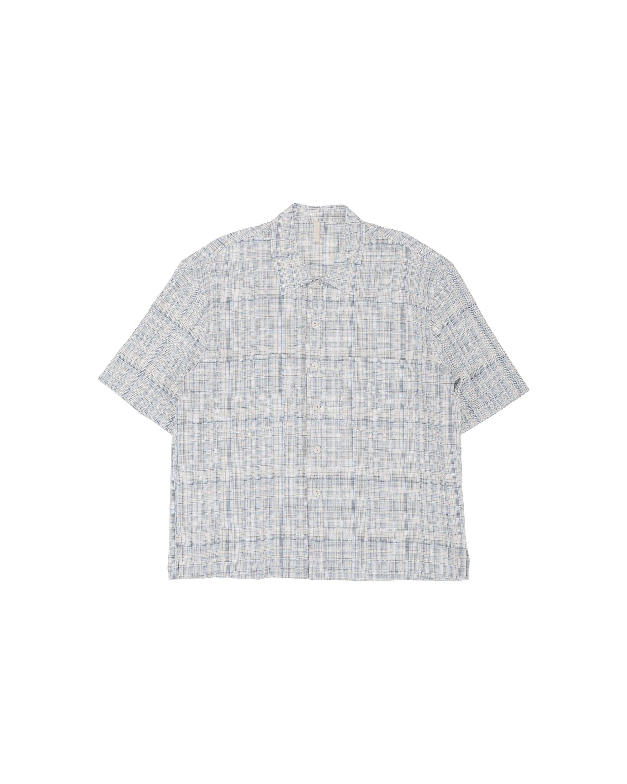 Adam Shirt Check 210 Blue