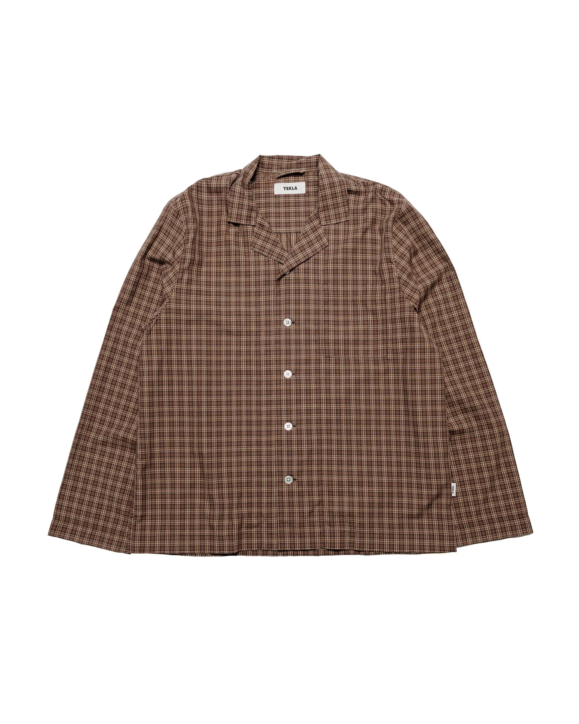 Fine Twill Pyjama Shirt Serra Checks