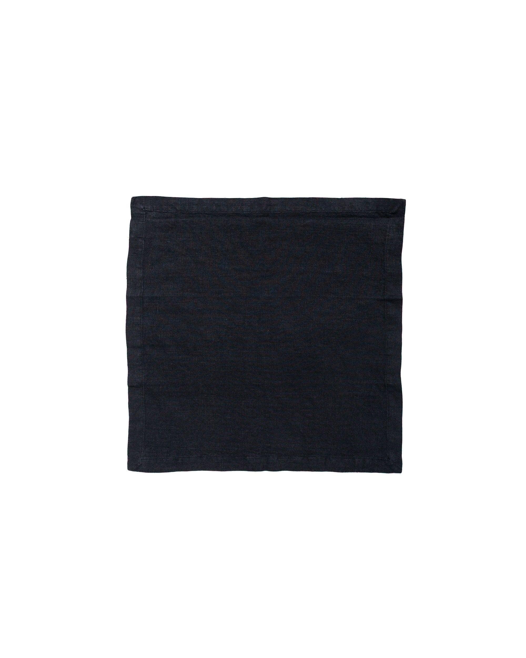 Kitchen Linen Napkin Black