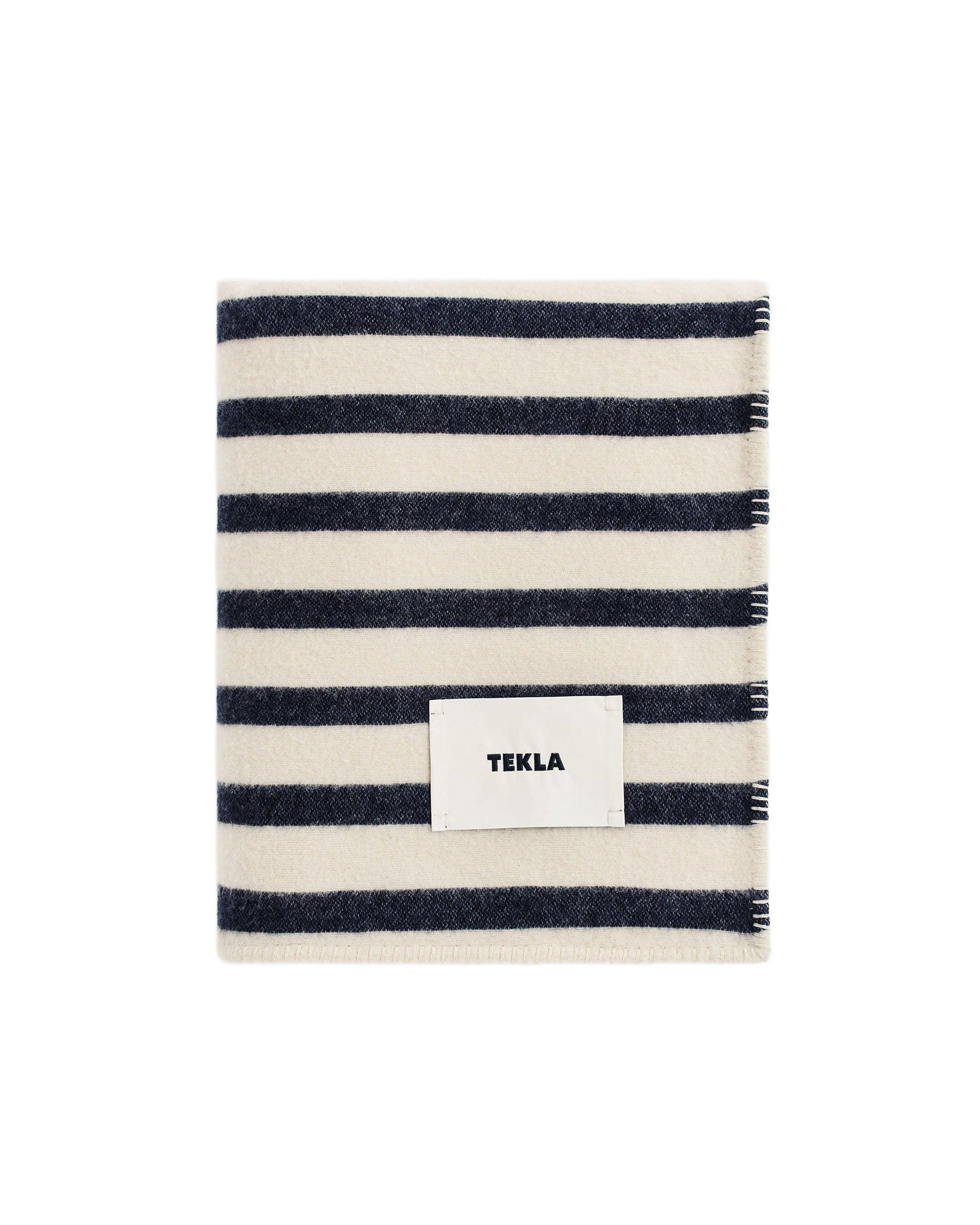 Lambswool Blanket Magpie Stripes