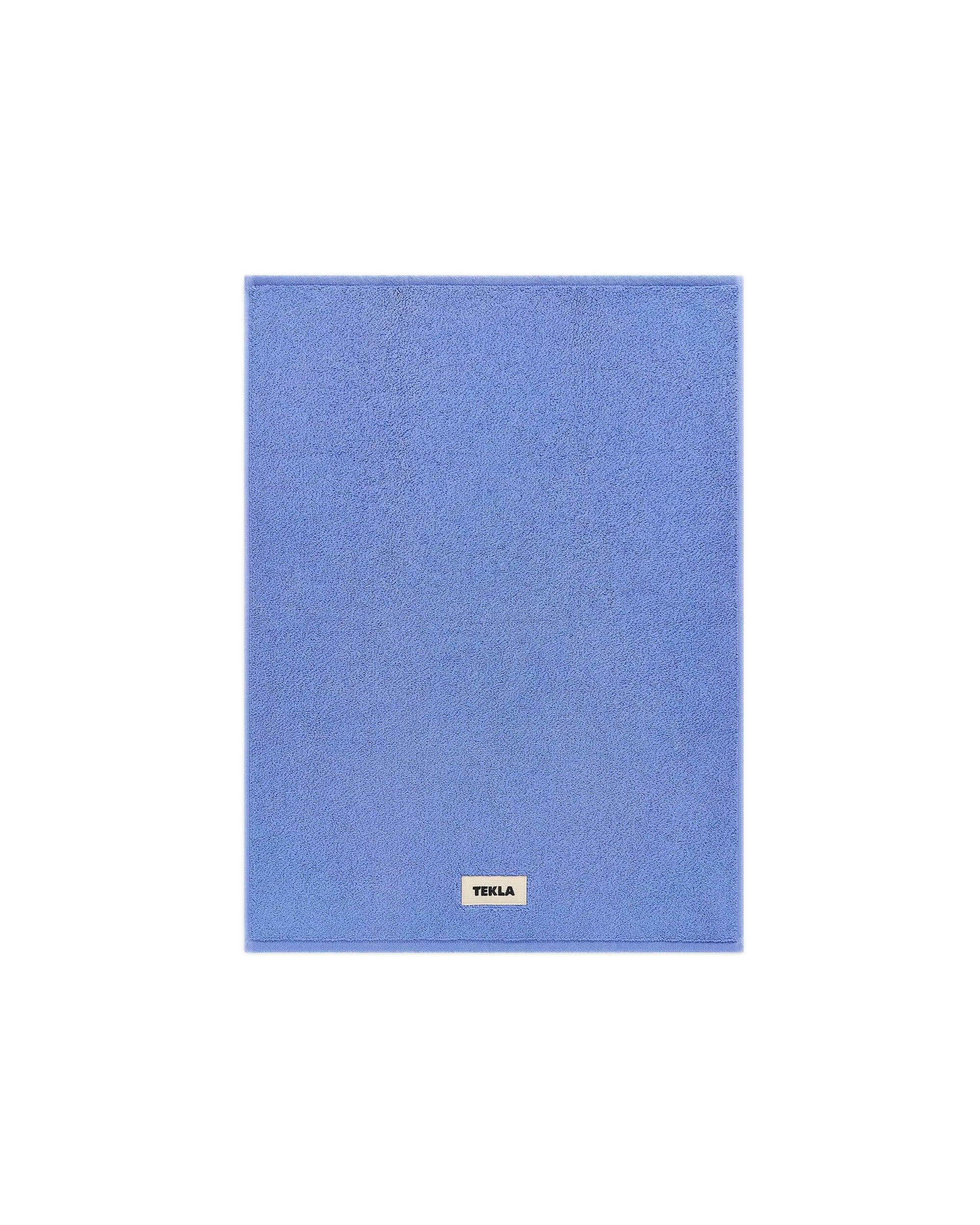 Terry Bath Mat Clear Blue