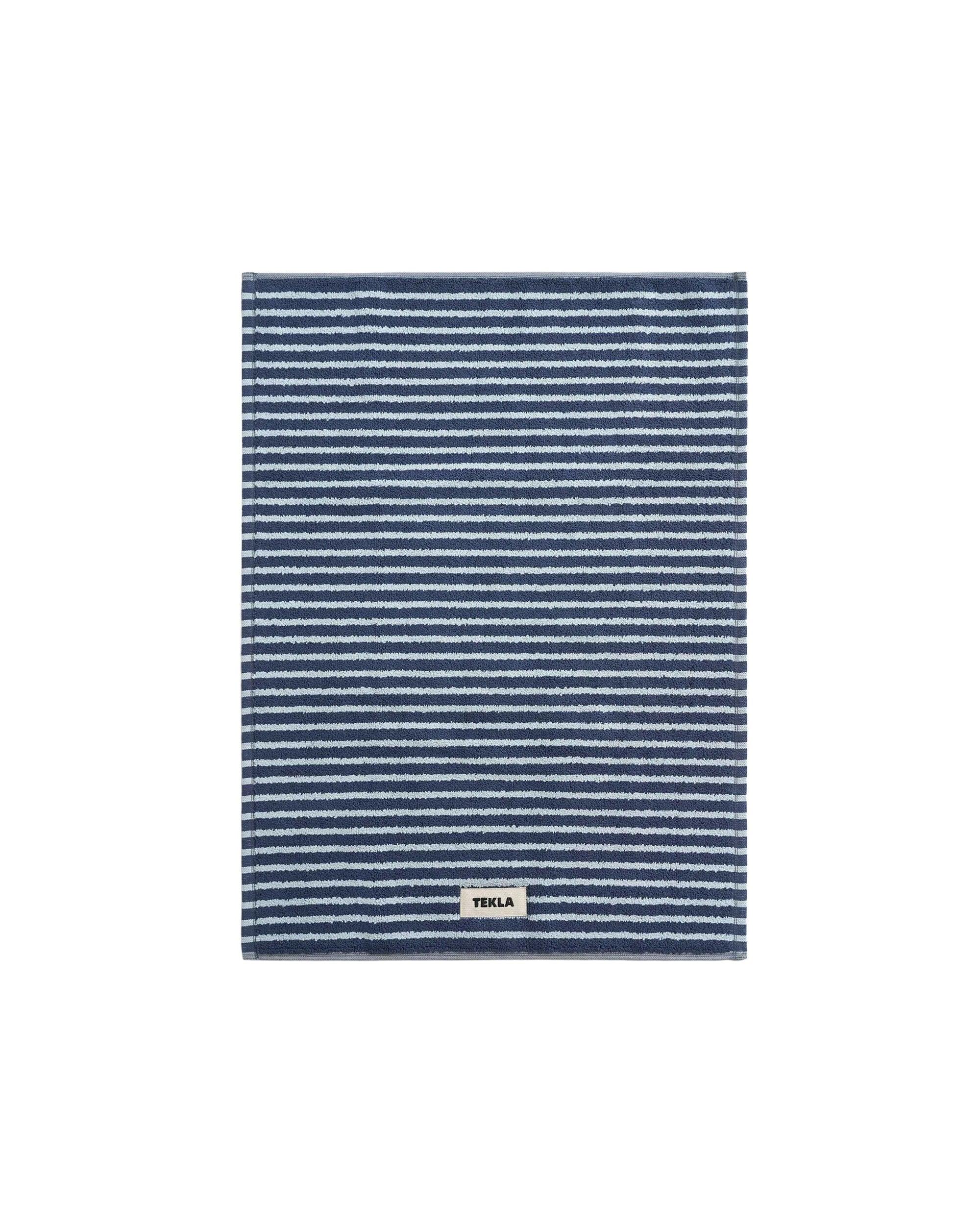 Terry Bath Mat River Stripes