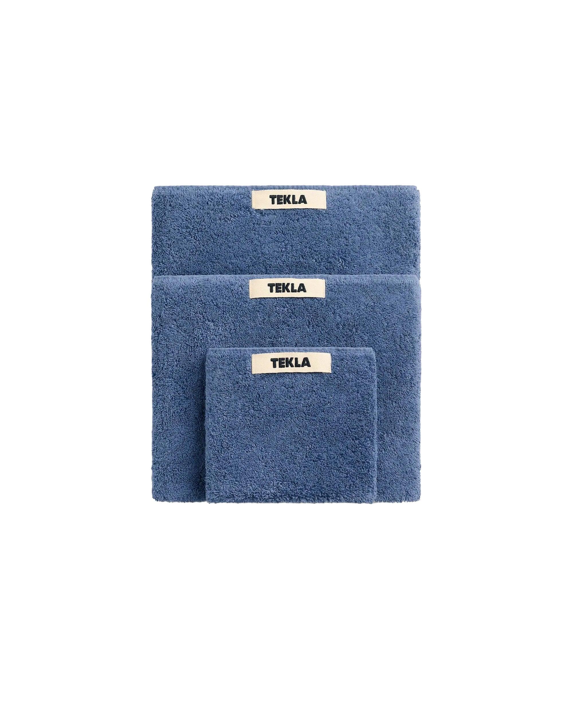 Terry Bath Towel Storm Blue