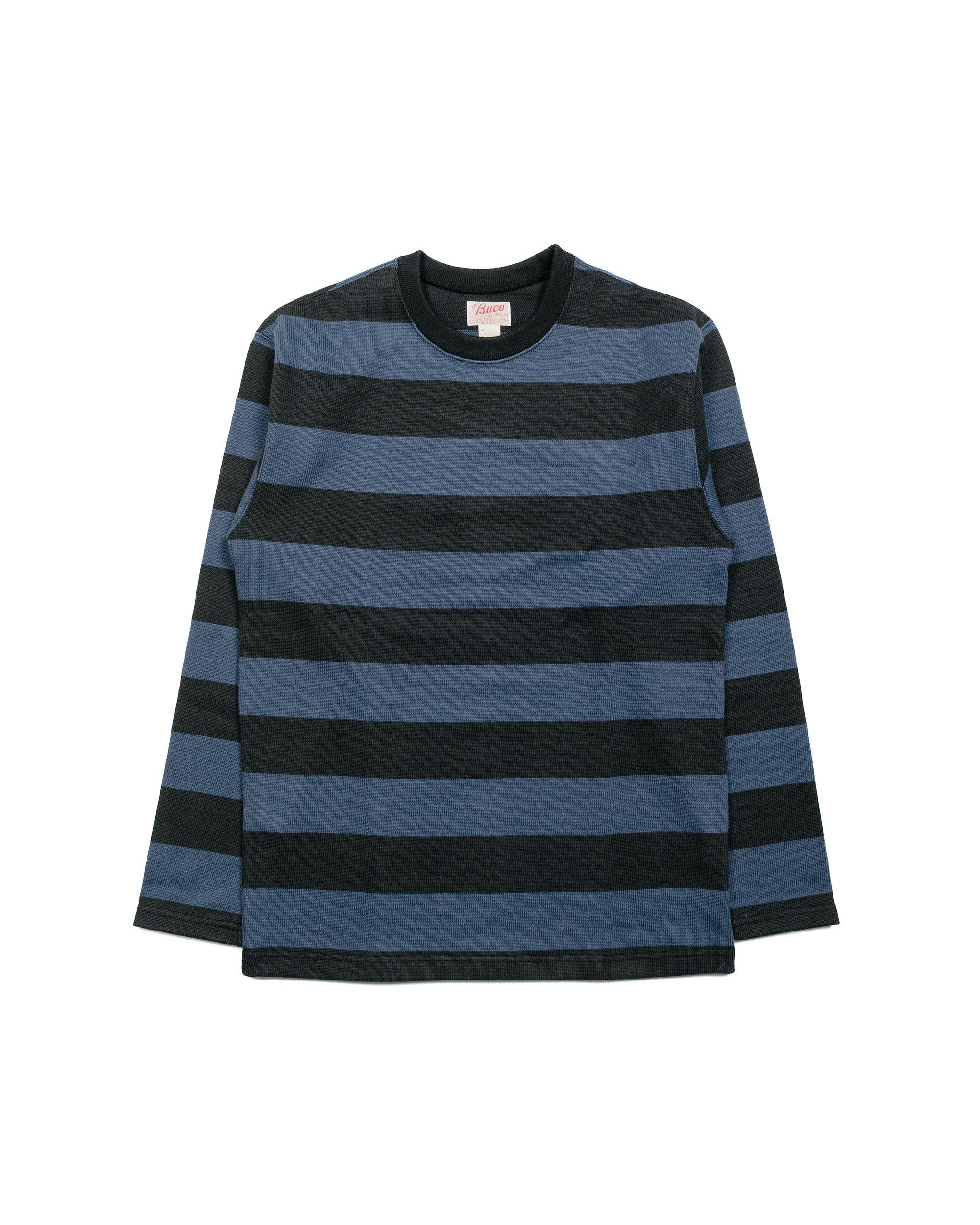 BC18104 Buco Stripe Racing Jersey Black/Blue