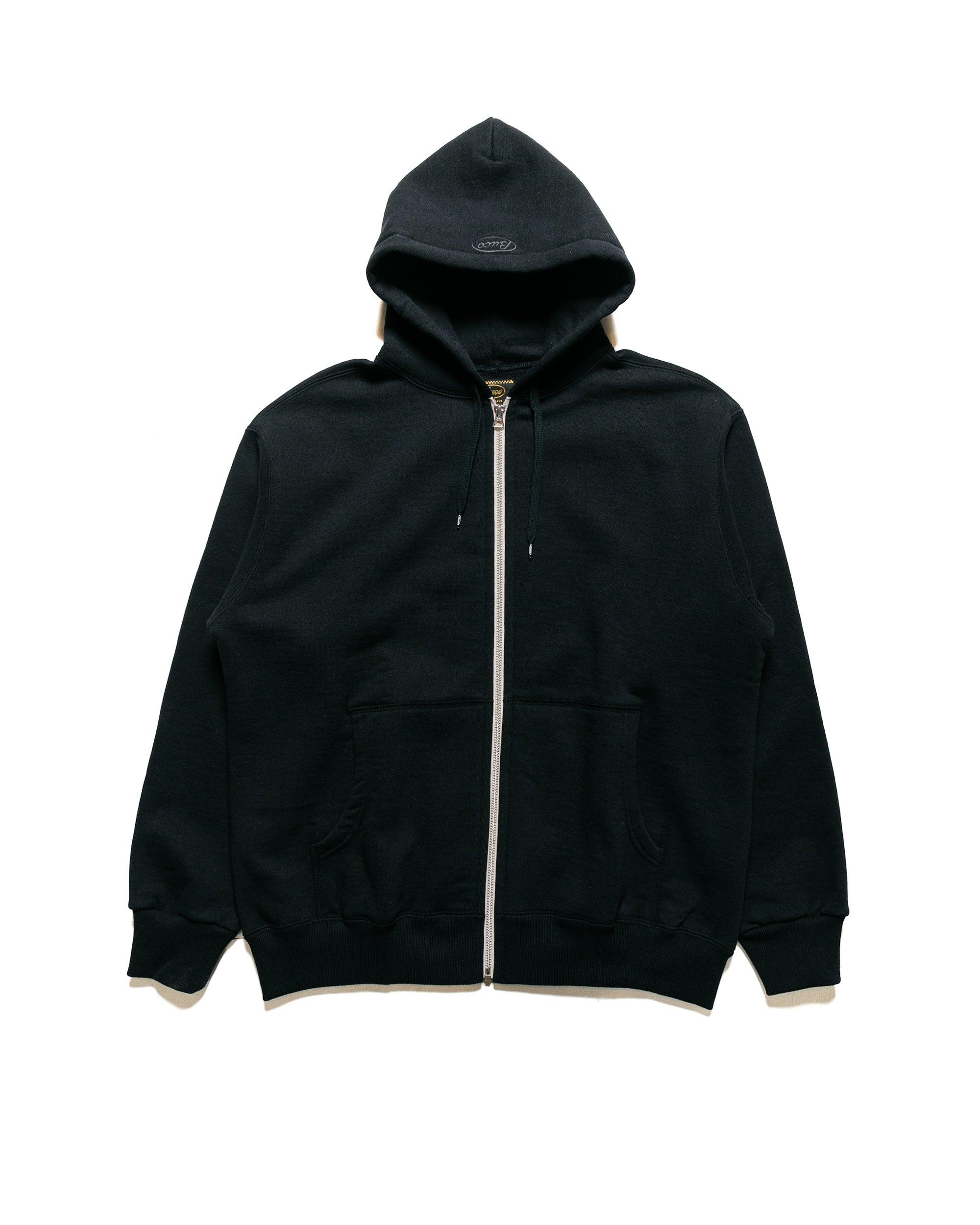 BC23101 Buco F/Z Parka Sweatshirt Black