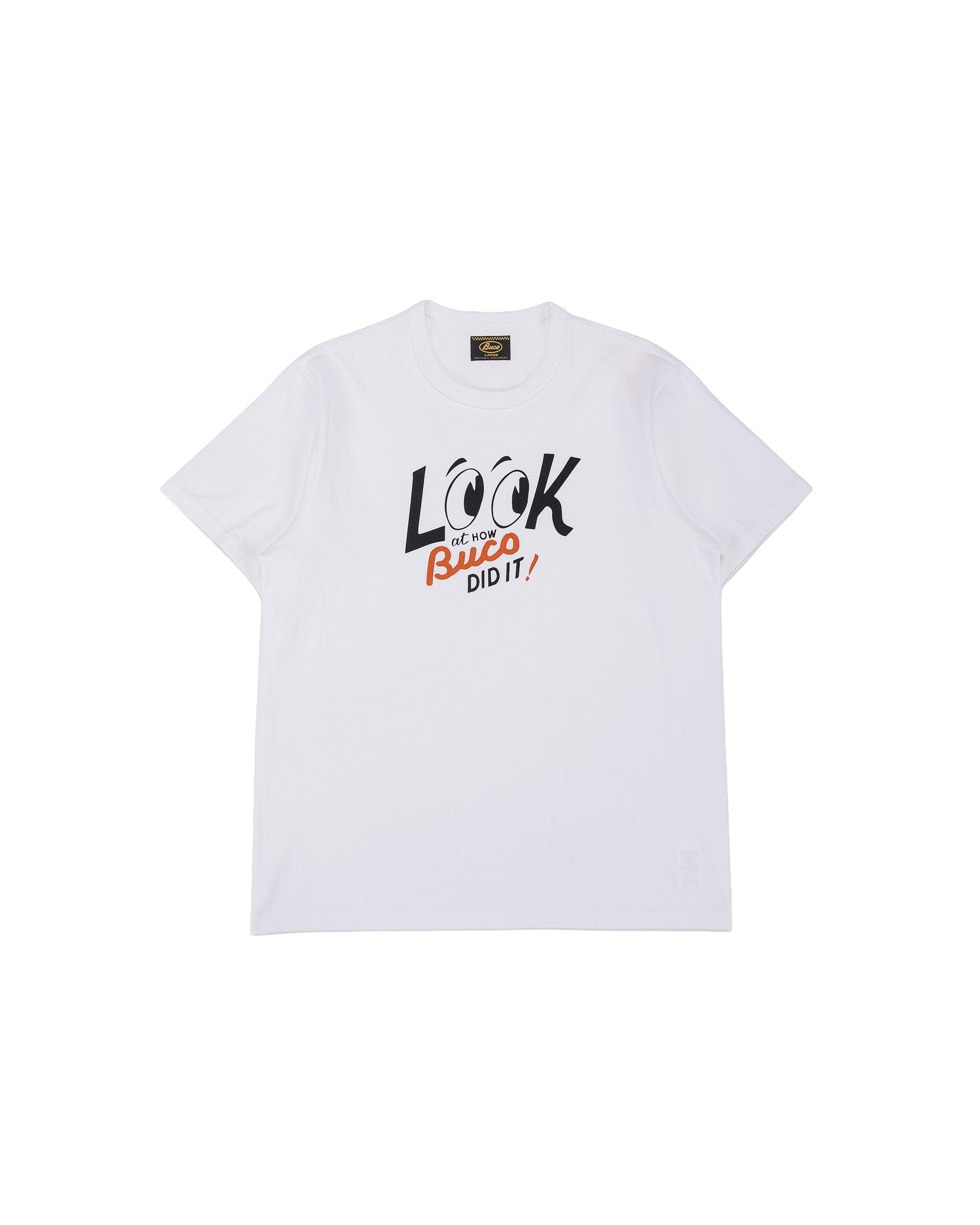 BC26002 BUCO Tee / Look At How Buco Did It! White