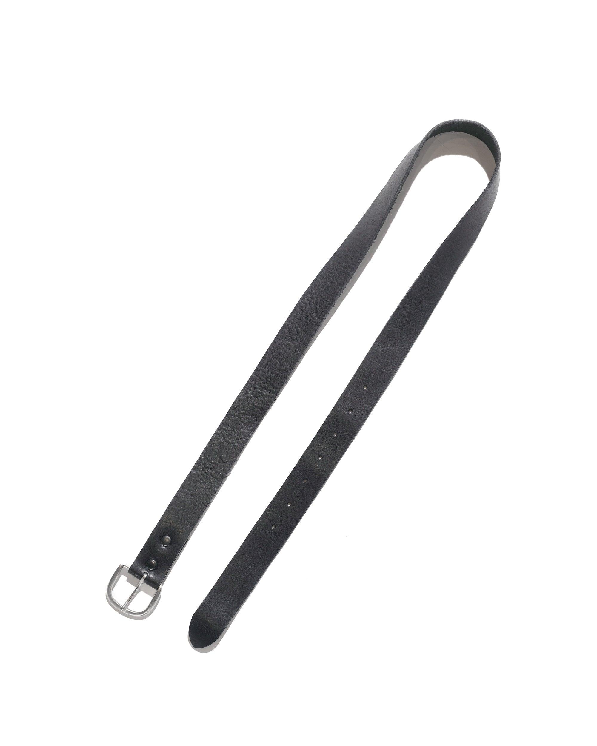 The Real McCoy’s MA23018 Joe McCoy Narrow Width Belt Black