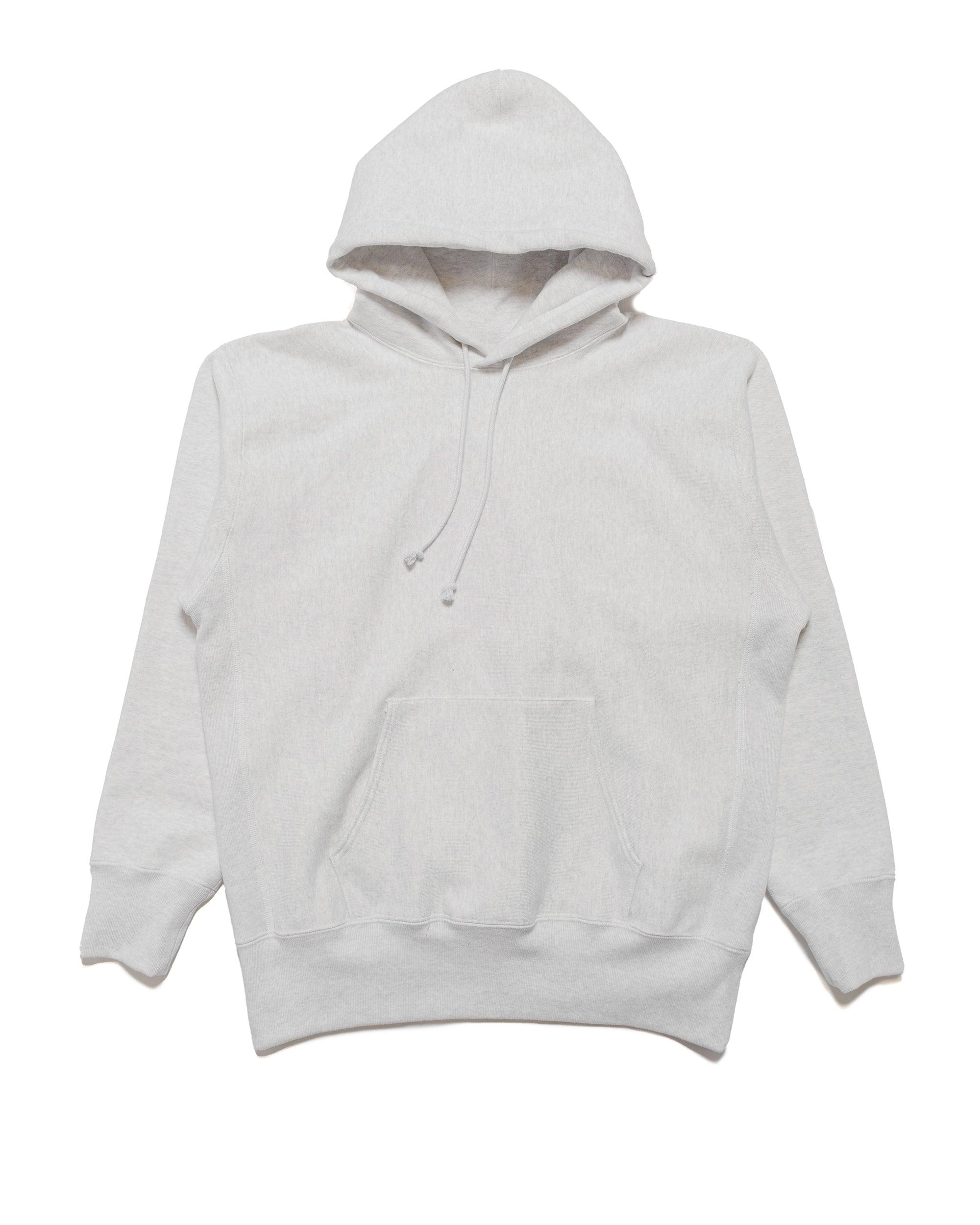 MC20113 Heavyweight Hooded Sweatshirt Silver Grey