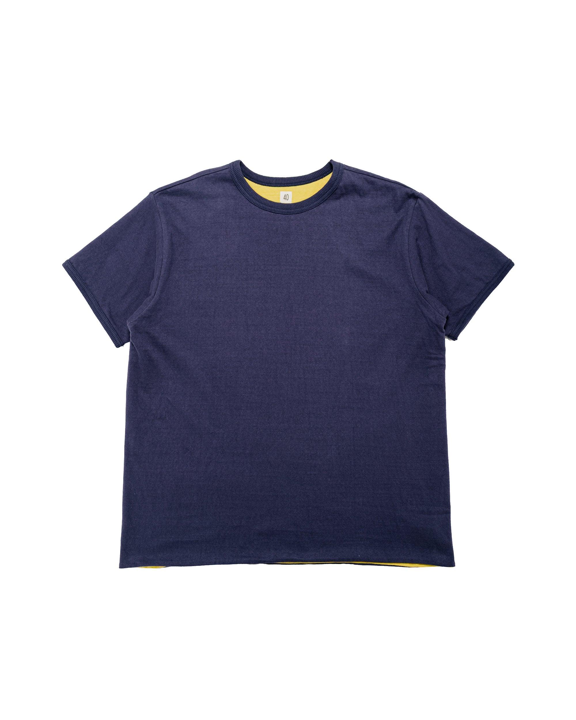 MC26005 U.S.N. Reversible T-Shirt Navy/Yellow