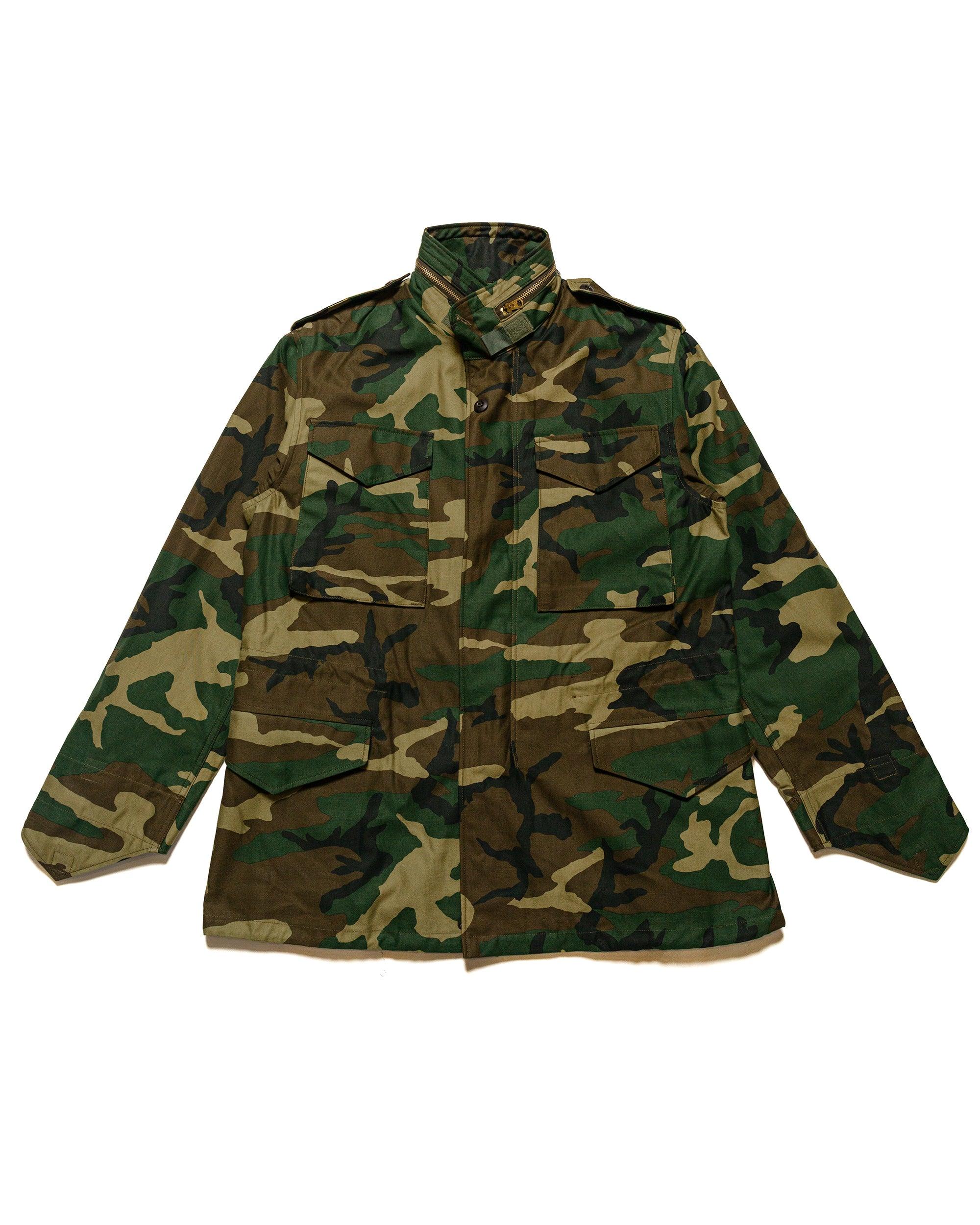 MJ23113 Coat, Man's, Field, M-65 / Woodland Olive