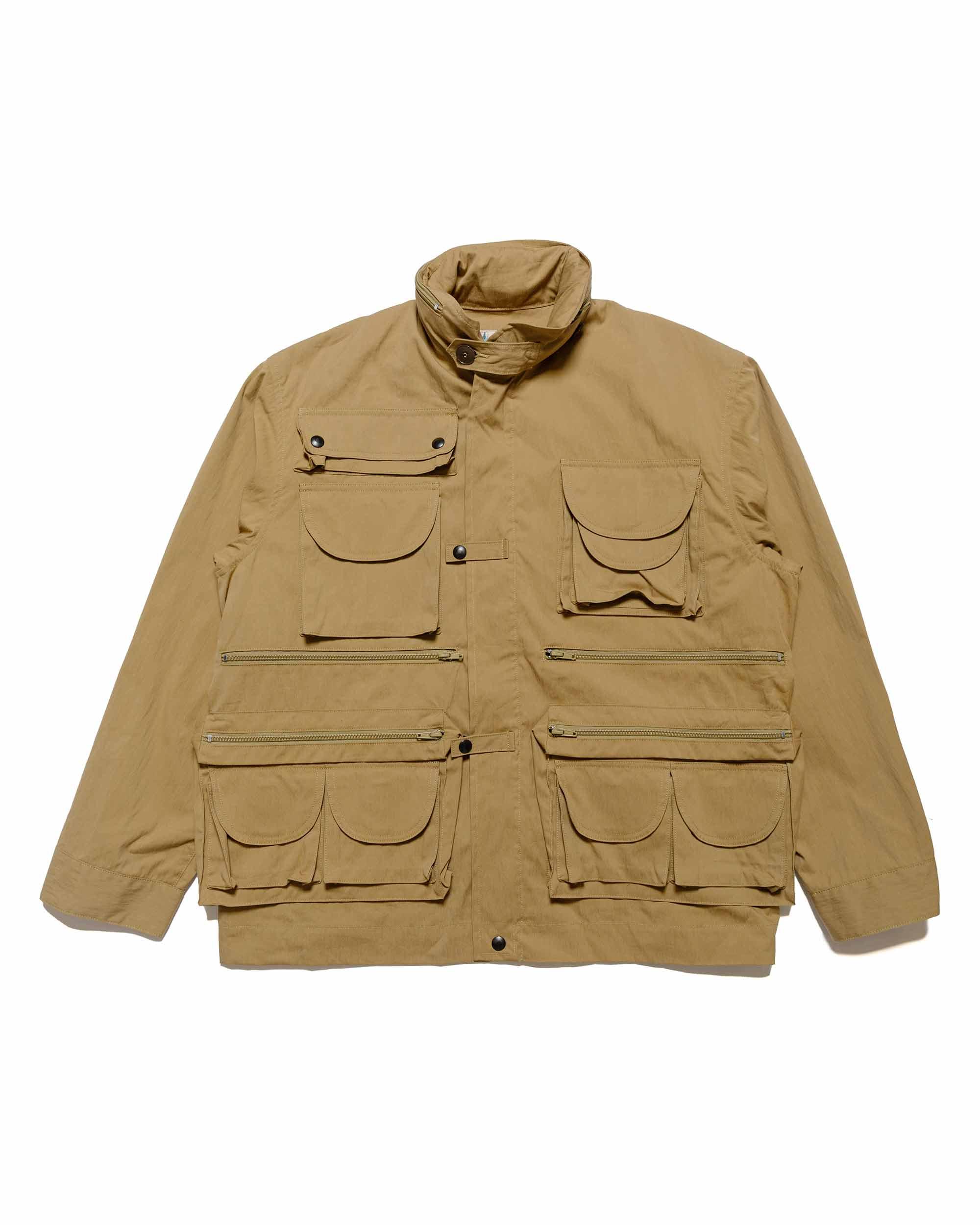 MJ24009 Photographer Utility Jacket Beige