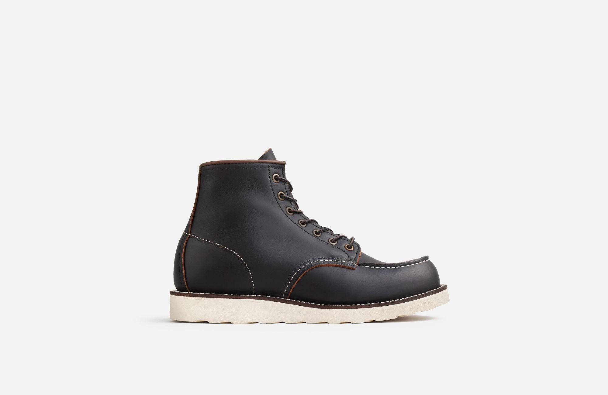 Red Wing Men's 6'' Moc Toe Black (8849)