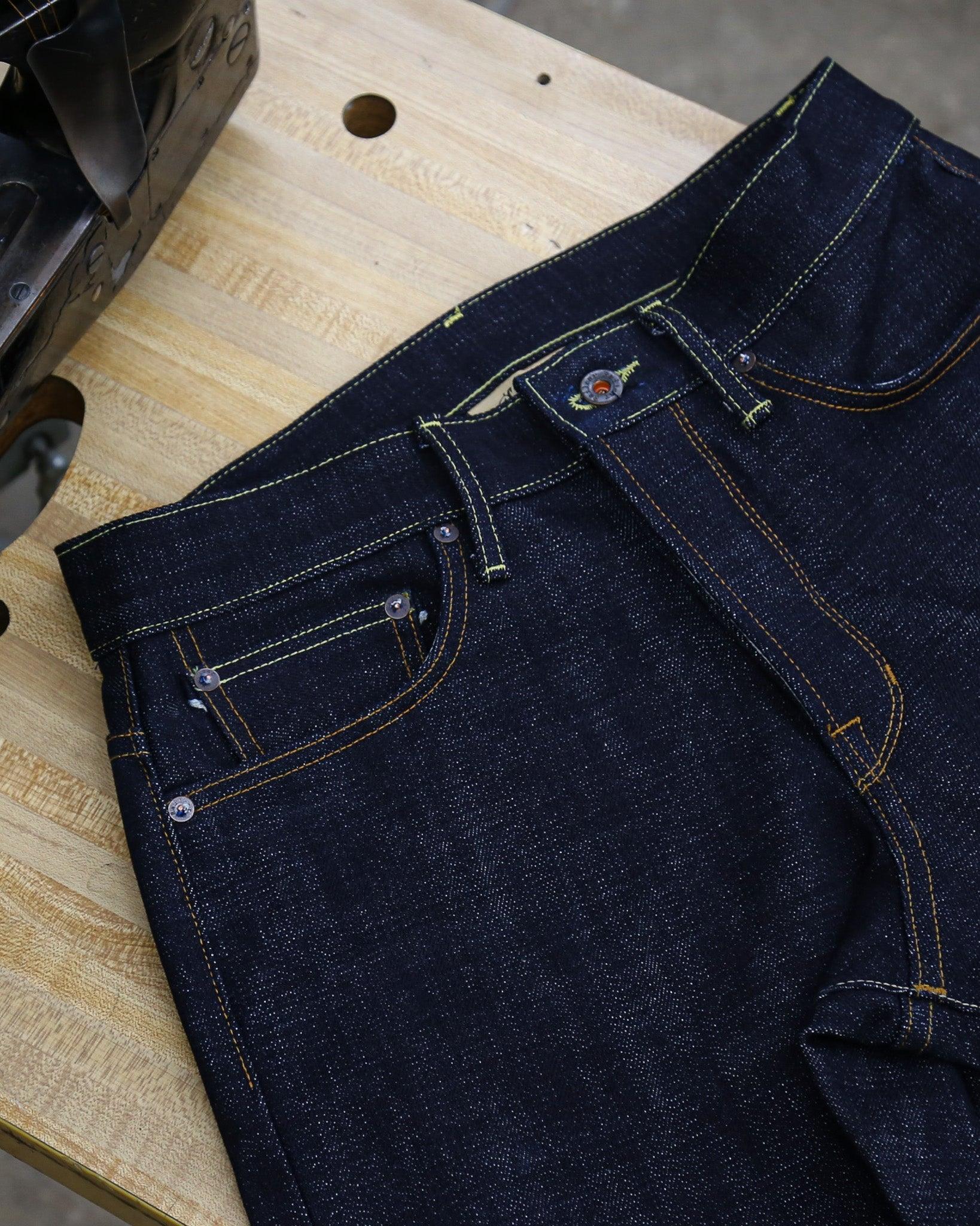 Spikes X134 Taper Leg 21 Oz Heavy Weight Indigo Selvedge