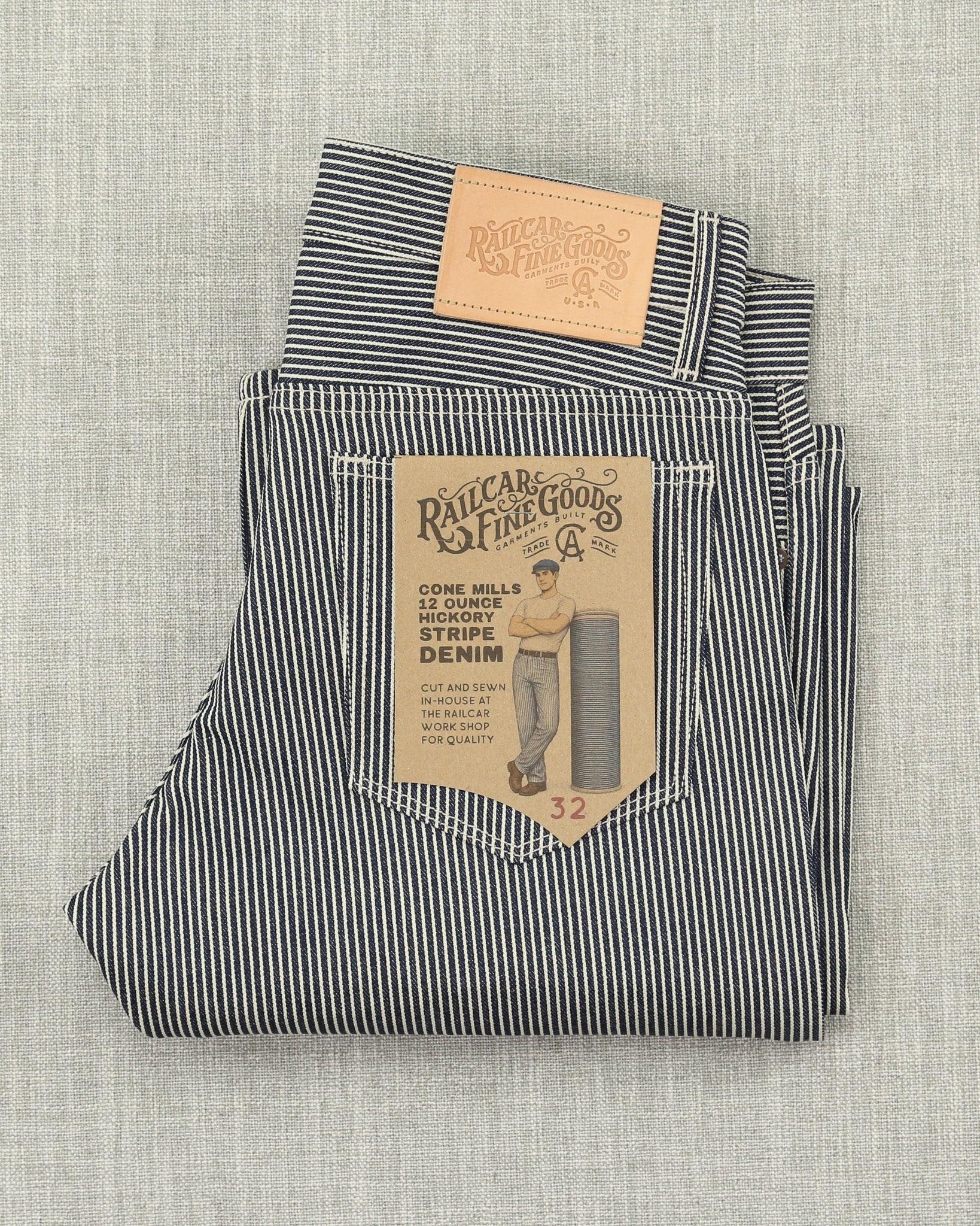 Rebels D005 Modern Straight Leg 12 Oz Cone Mills Hickory