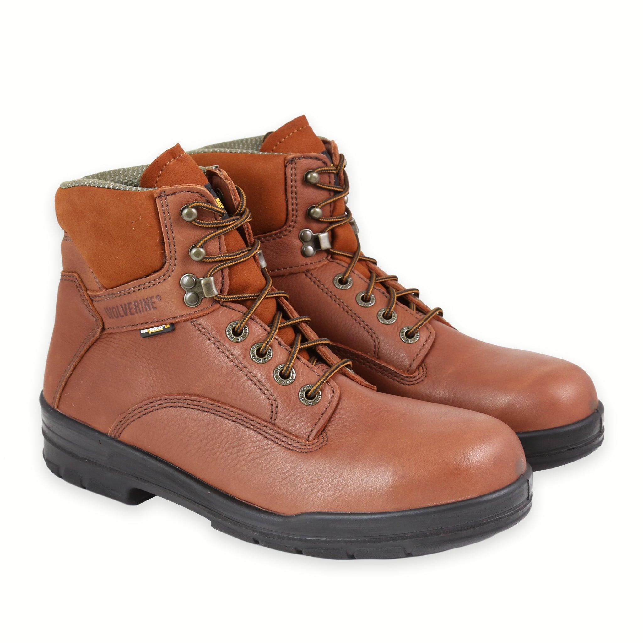 WORK STEEL TOE DURASHOCK BROWN