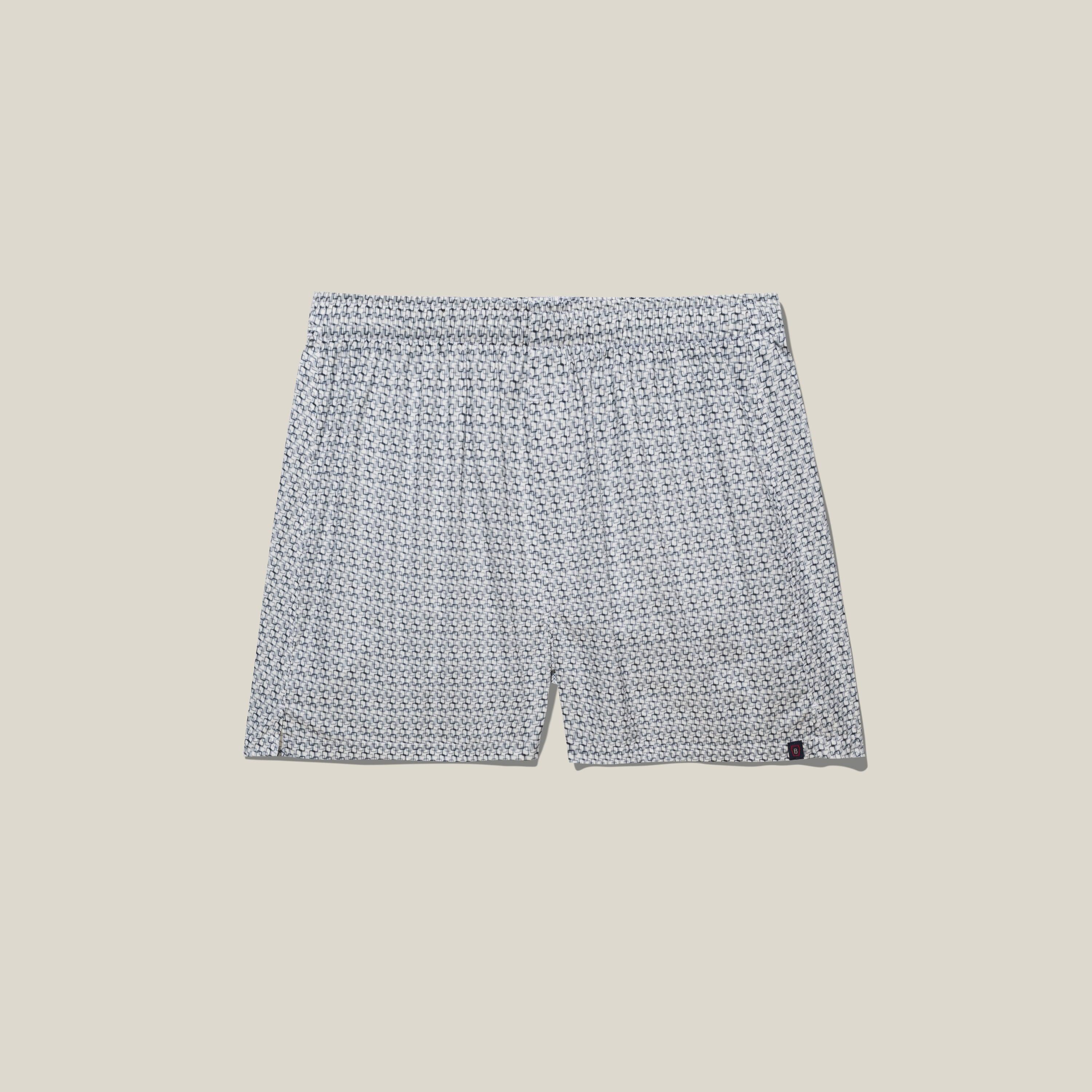 Classic Fit Boxer Rectangle Print