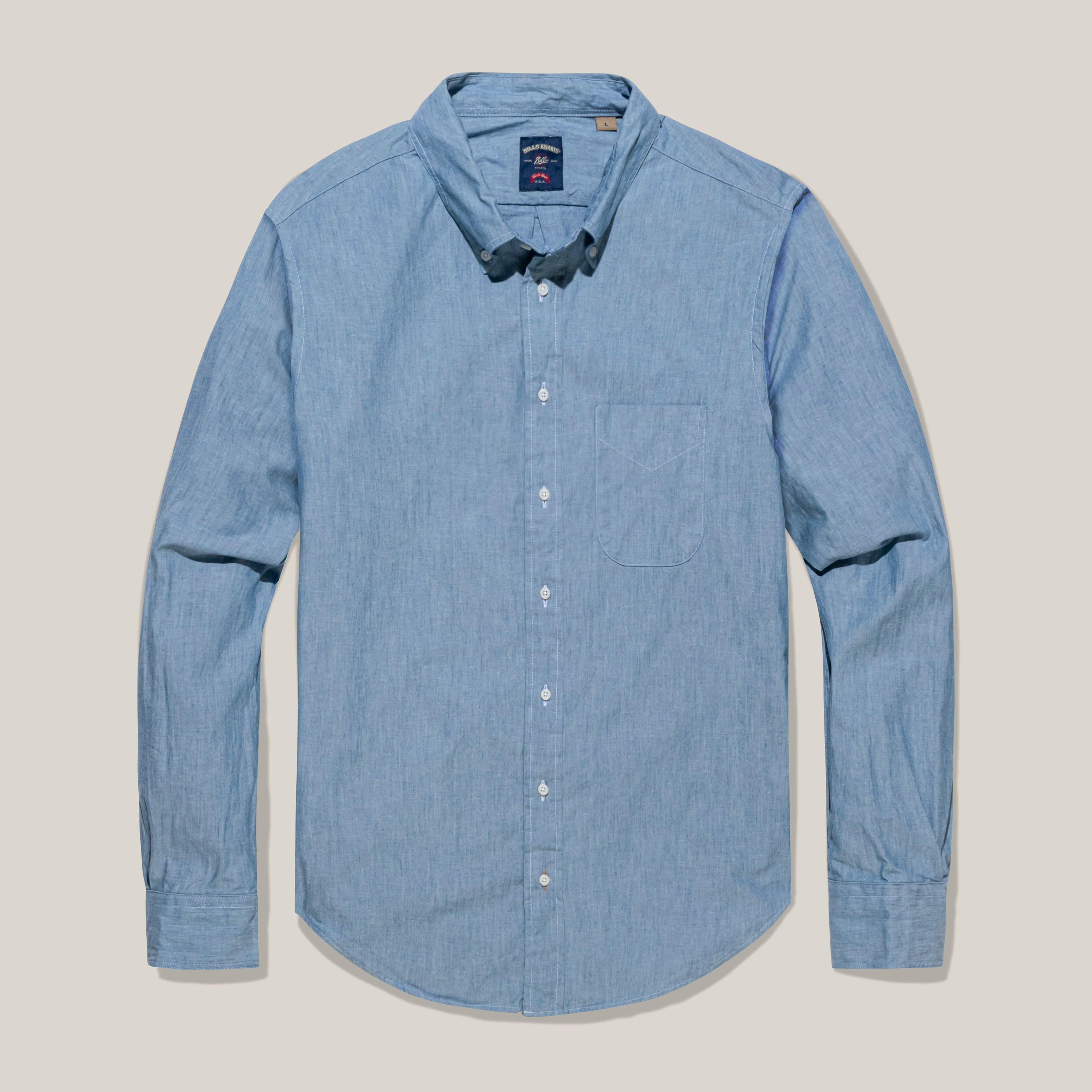 Bleached Chambray Shirt  – Standard Fit