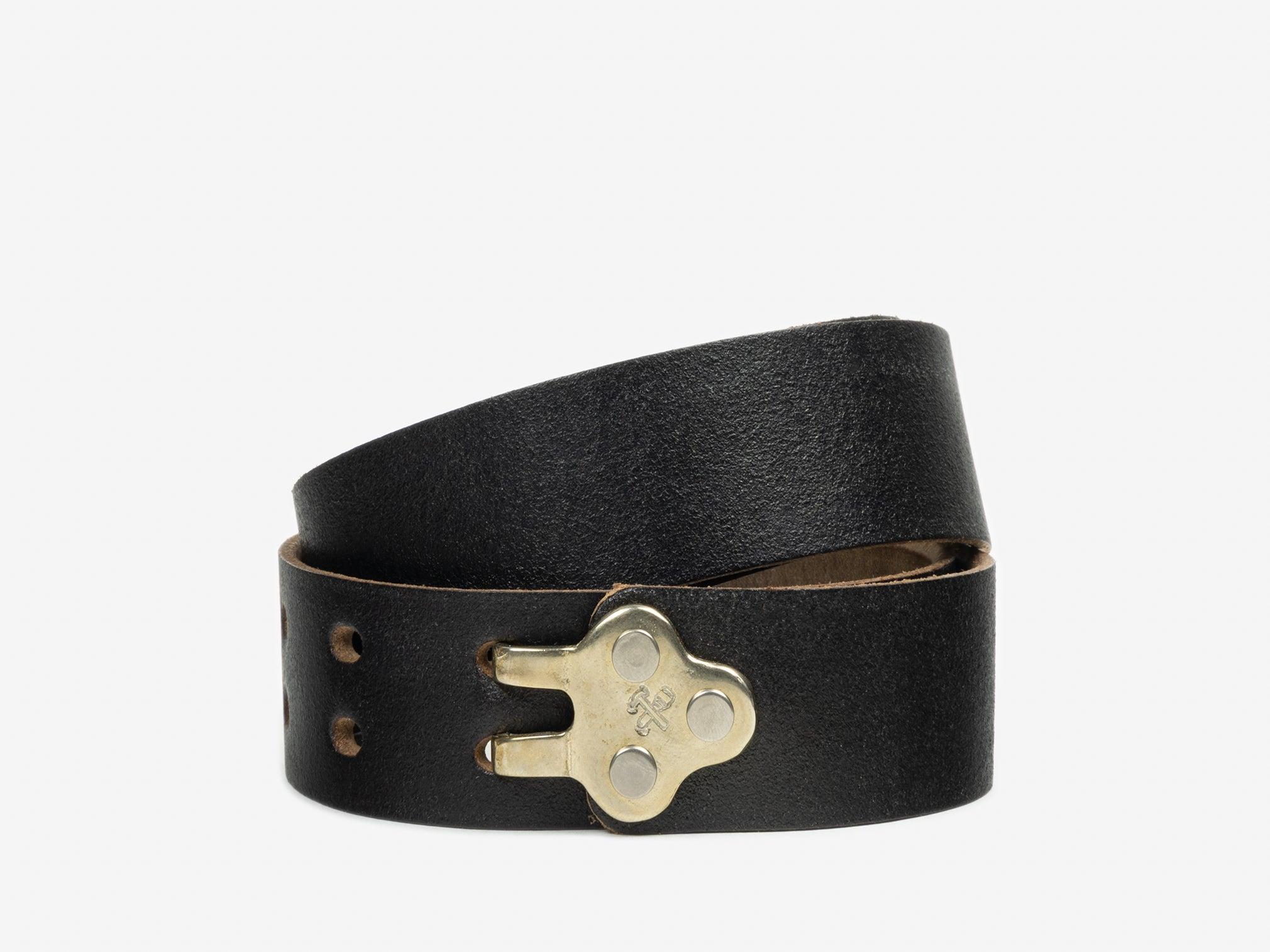 No. 150 Claw Buckle Belt, Java Waxed Flesh