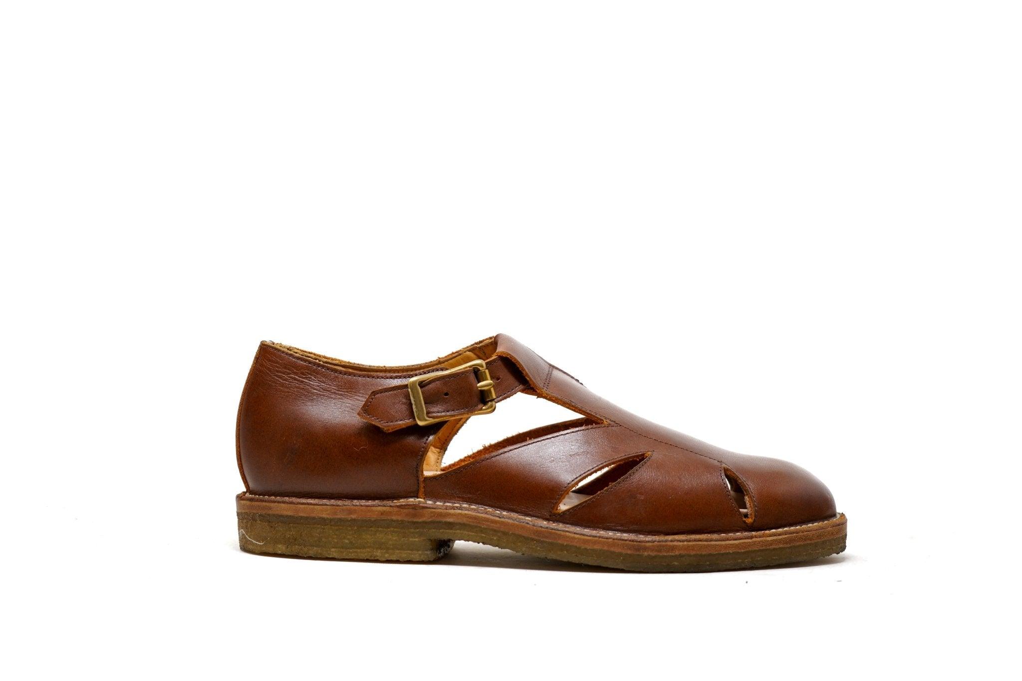 Italian Gurkha Sandals Tobacco (9 US)