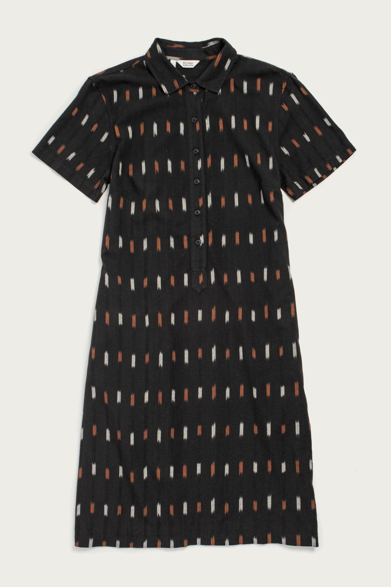 Delia Shirt Dress / Dotted Horizon