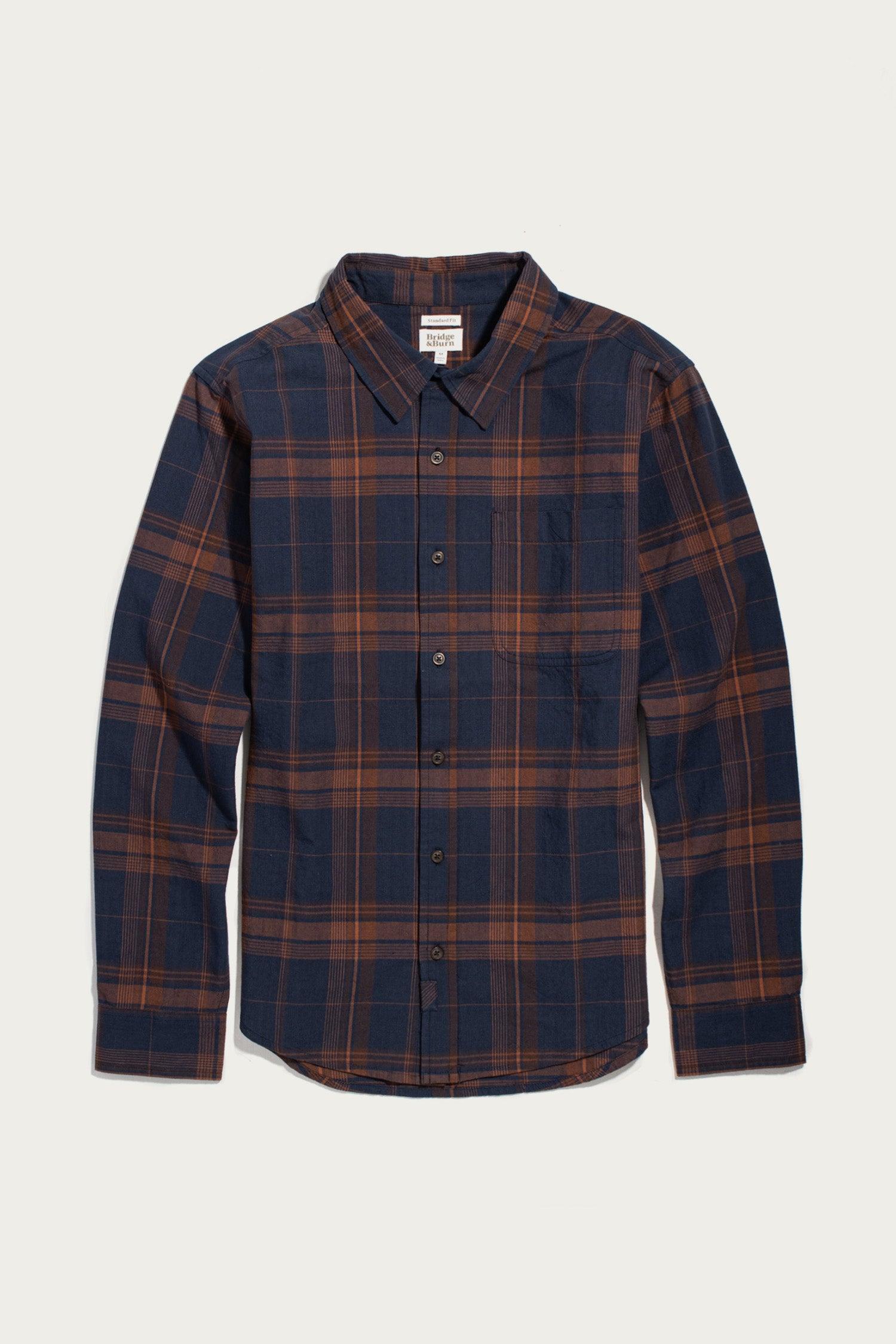 Larson Shirt / Cinder Plaid