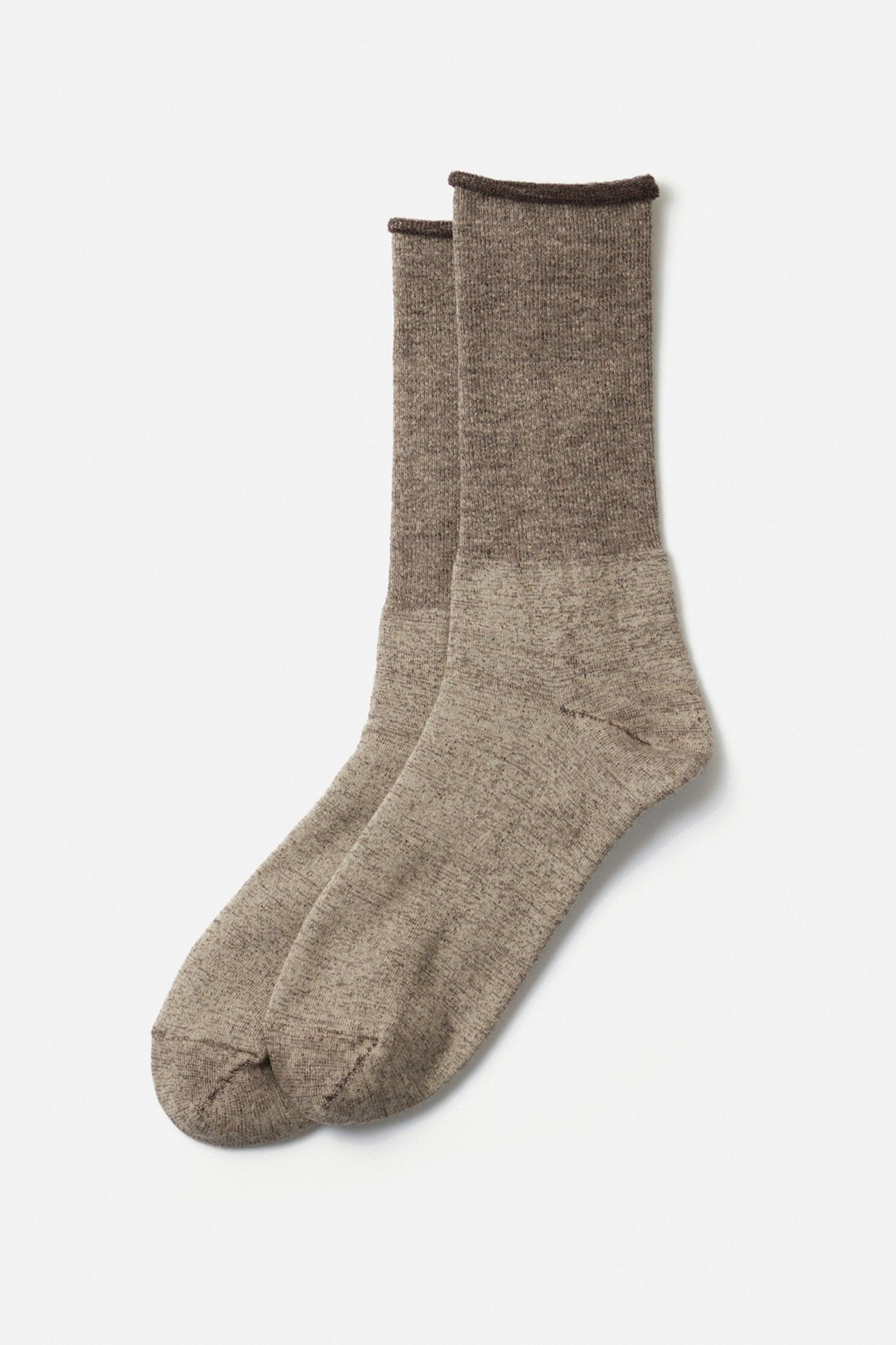 City Socks / Grey Dark Brown