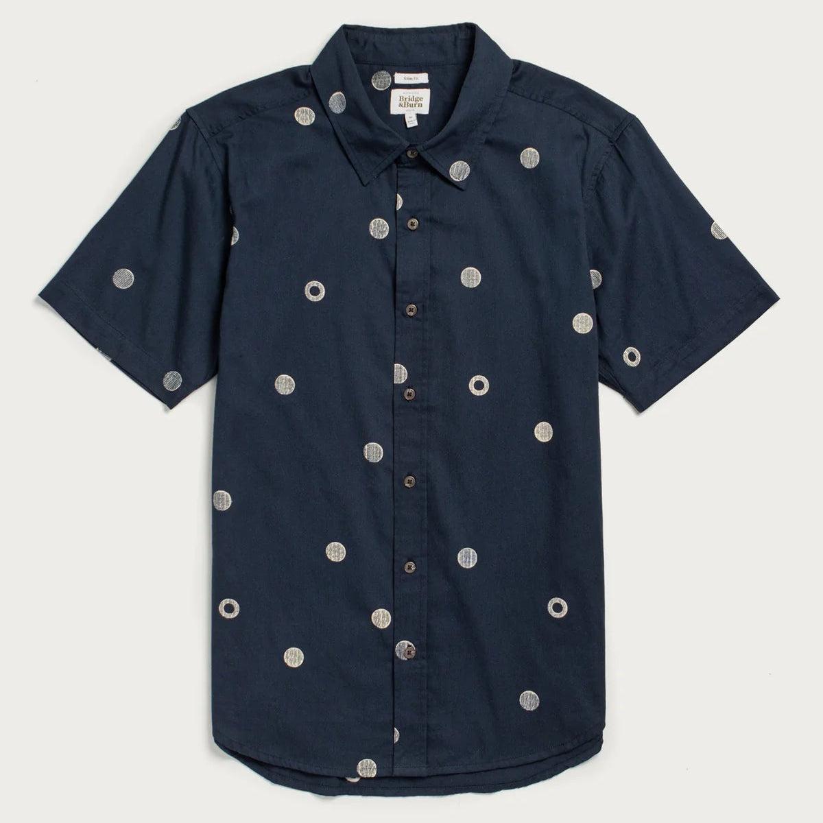Emerson Slim Shirt | Lunar Polka | Bridge & Burn