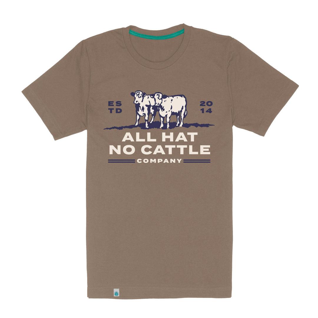 All Hat No Cattle Tee | Light Brown | Sendero Provisions Co